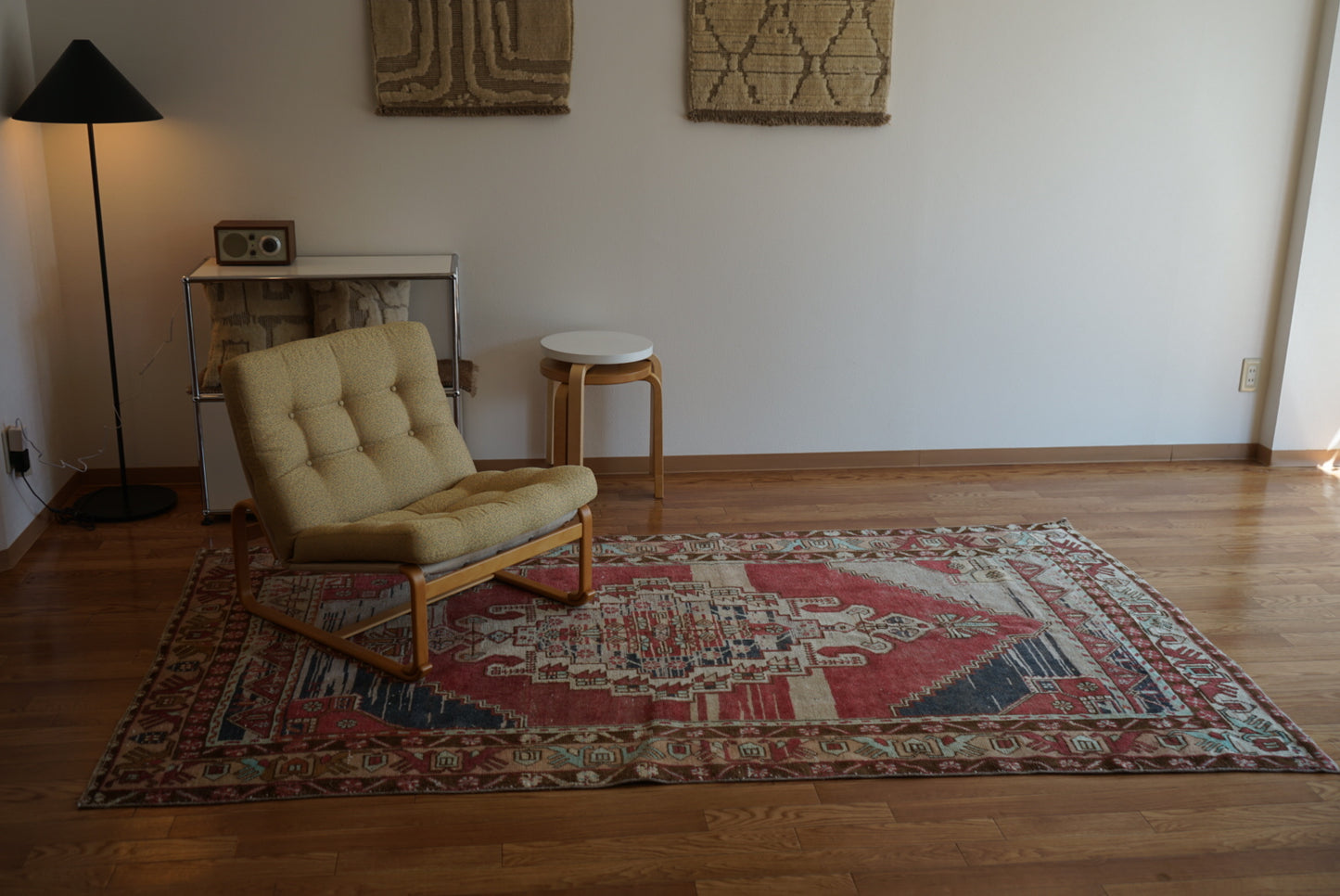 Türkiye Old Kayseri Medallion Modern Color 1970年代 257 × 145 cm No.TR25390