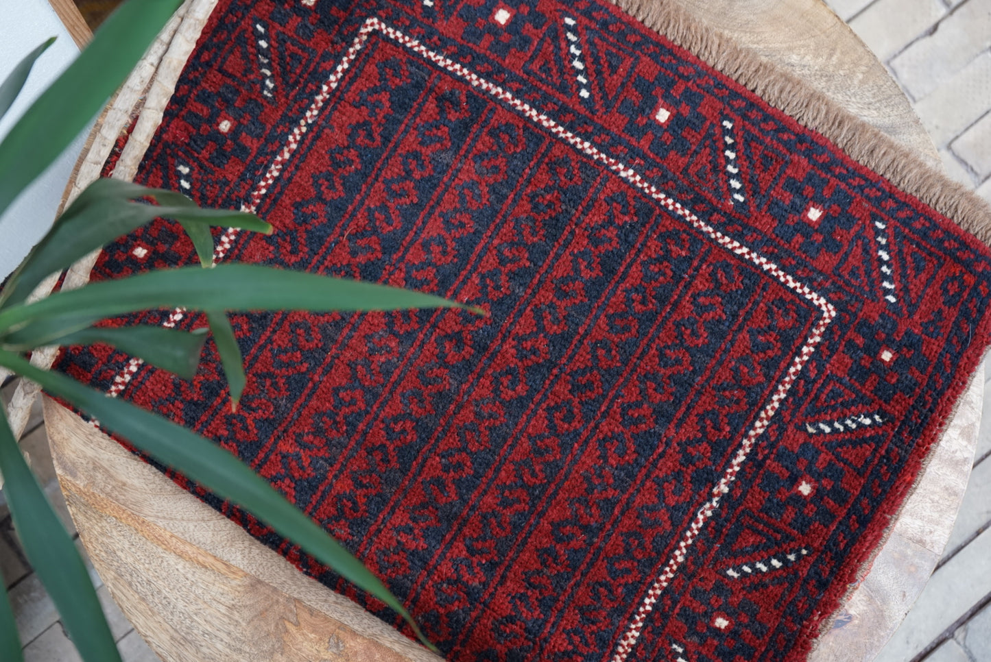 AFGHANISTAN VINTAGE BALUCH KAWDANI 1970-1980年代 92 × 59.5 cm