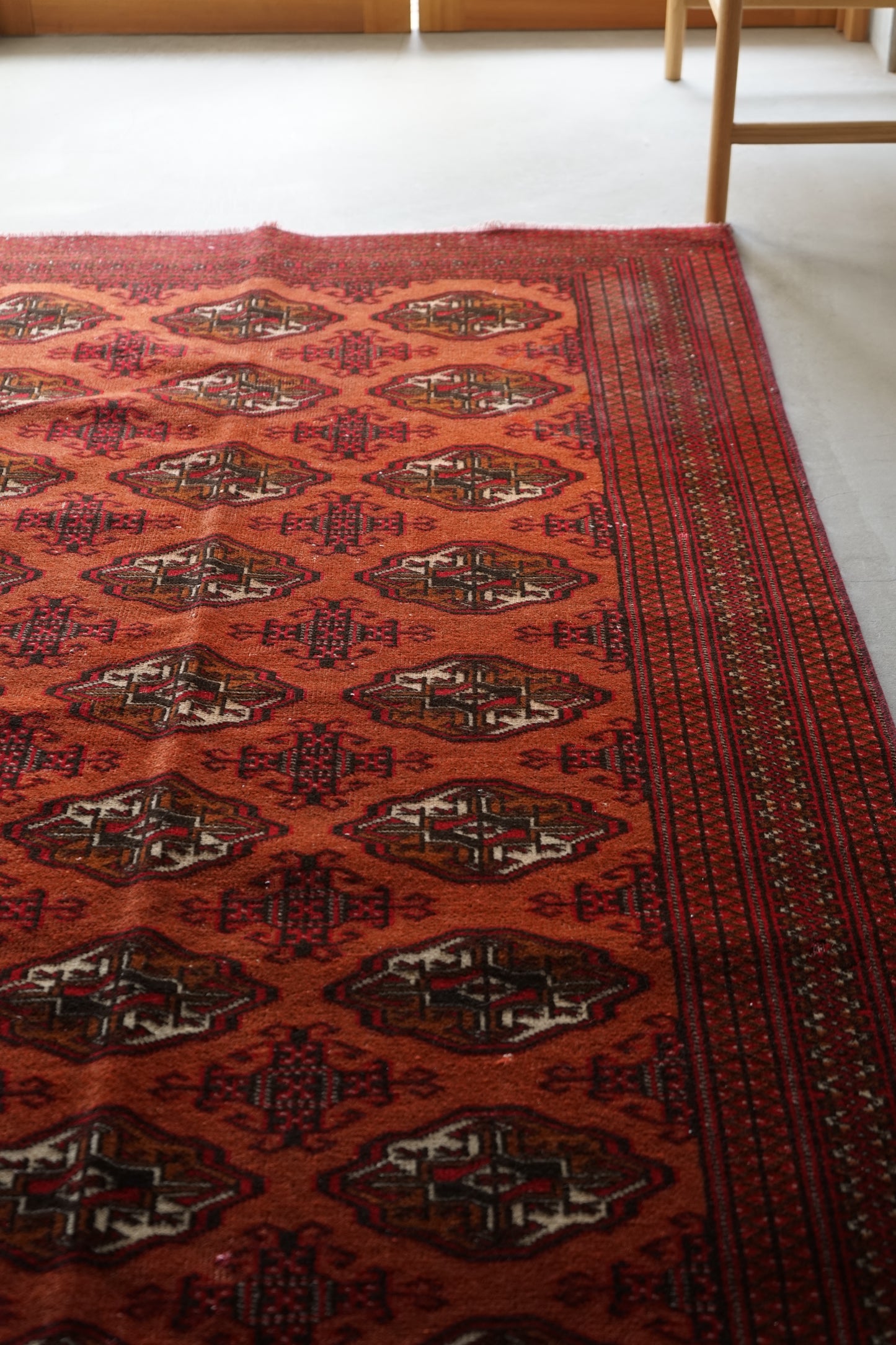 TURKEY OLD TURKMEN 1950-1970年代 195 × 123 cm No.TR2590