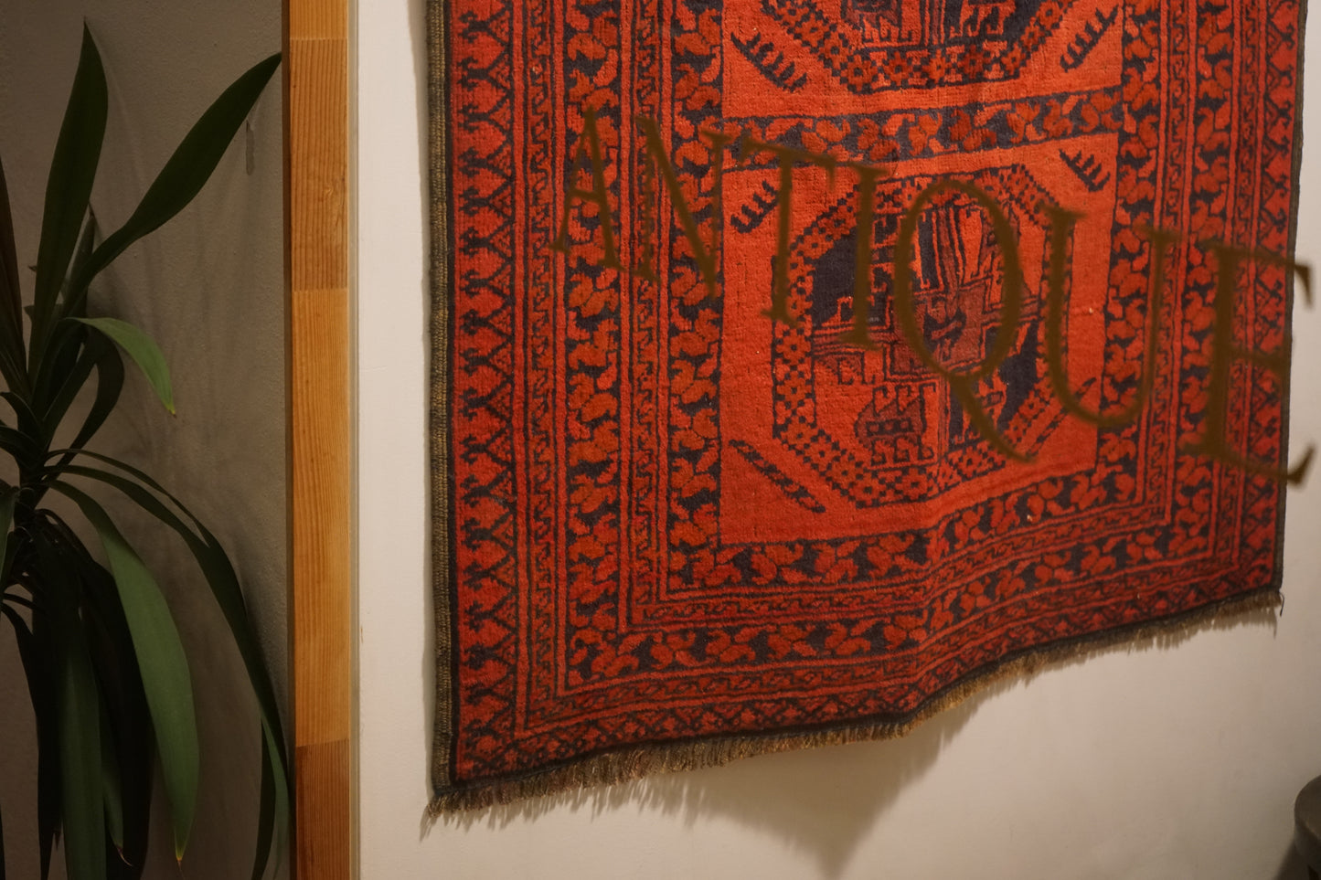 AFGHANISTAN OLD TURKMEN ELEPHANT FOOT 1970年代 112 × 75 cm No.AF2515