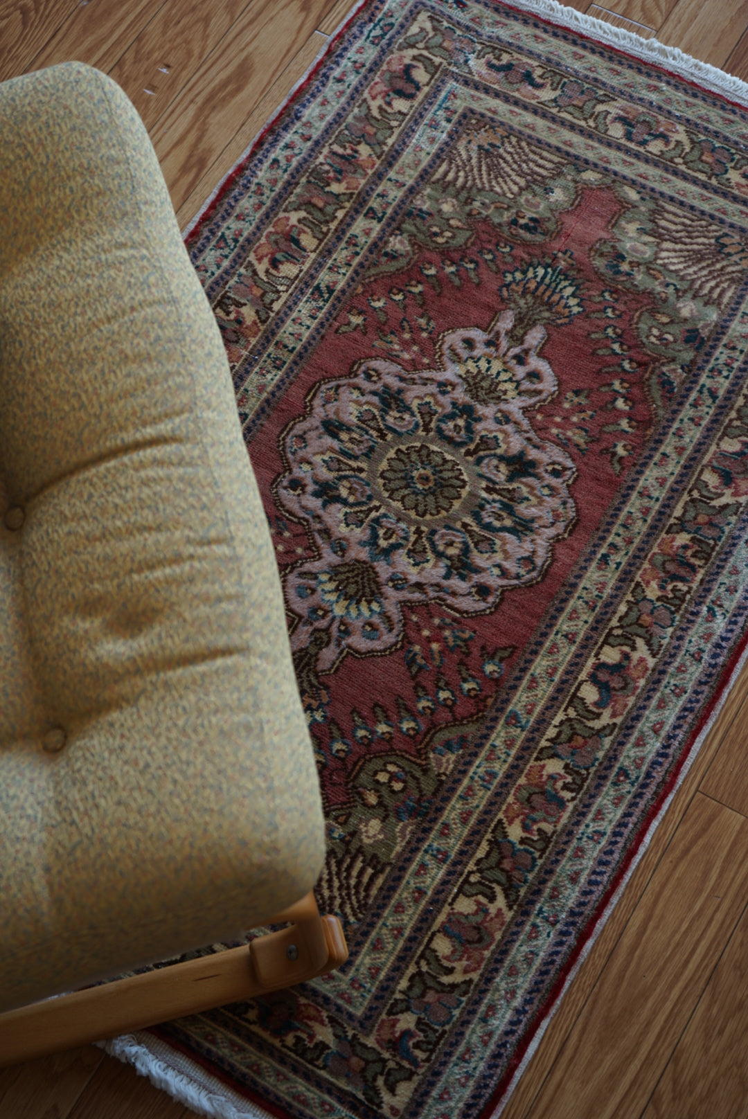 Türkiye Old Kayseri Floral Pink , Beige Doorsize 1960年代 105 × 64 cm No.TR25354