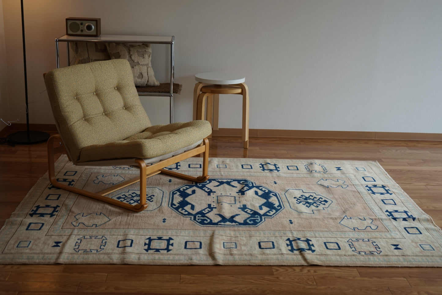 TURKEY OLD ANATORIA BEIGE 1970年代 210 × 150 cm No.TR25156