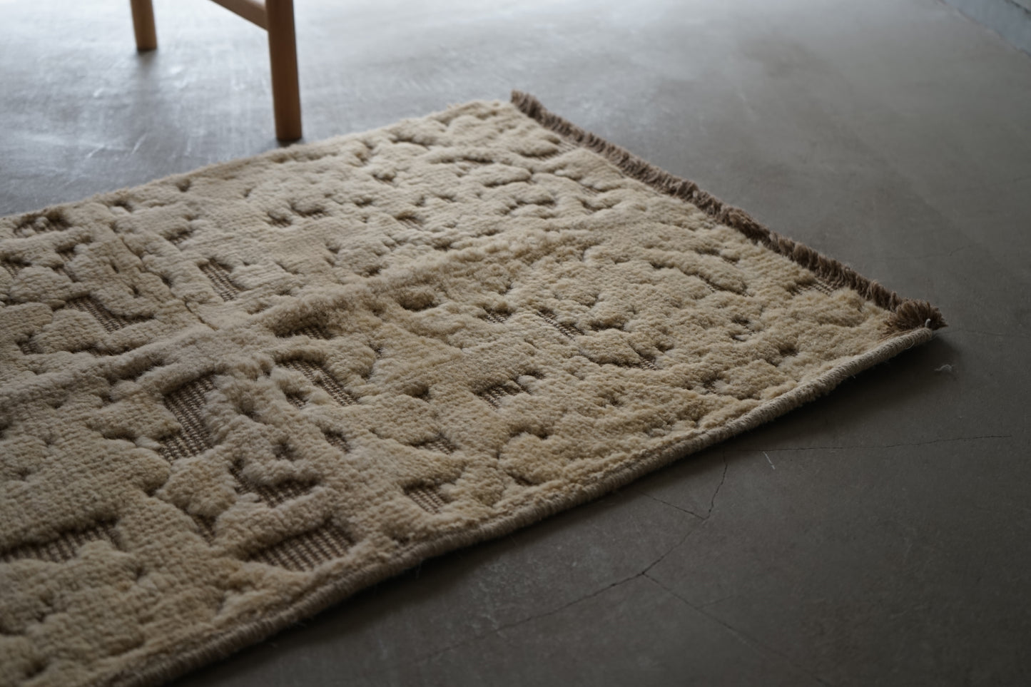 店頭販売 ORIGINAL IRAN QASHQAI KILIM DOORSIZE " LIFE " 95 × 65 cm