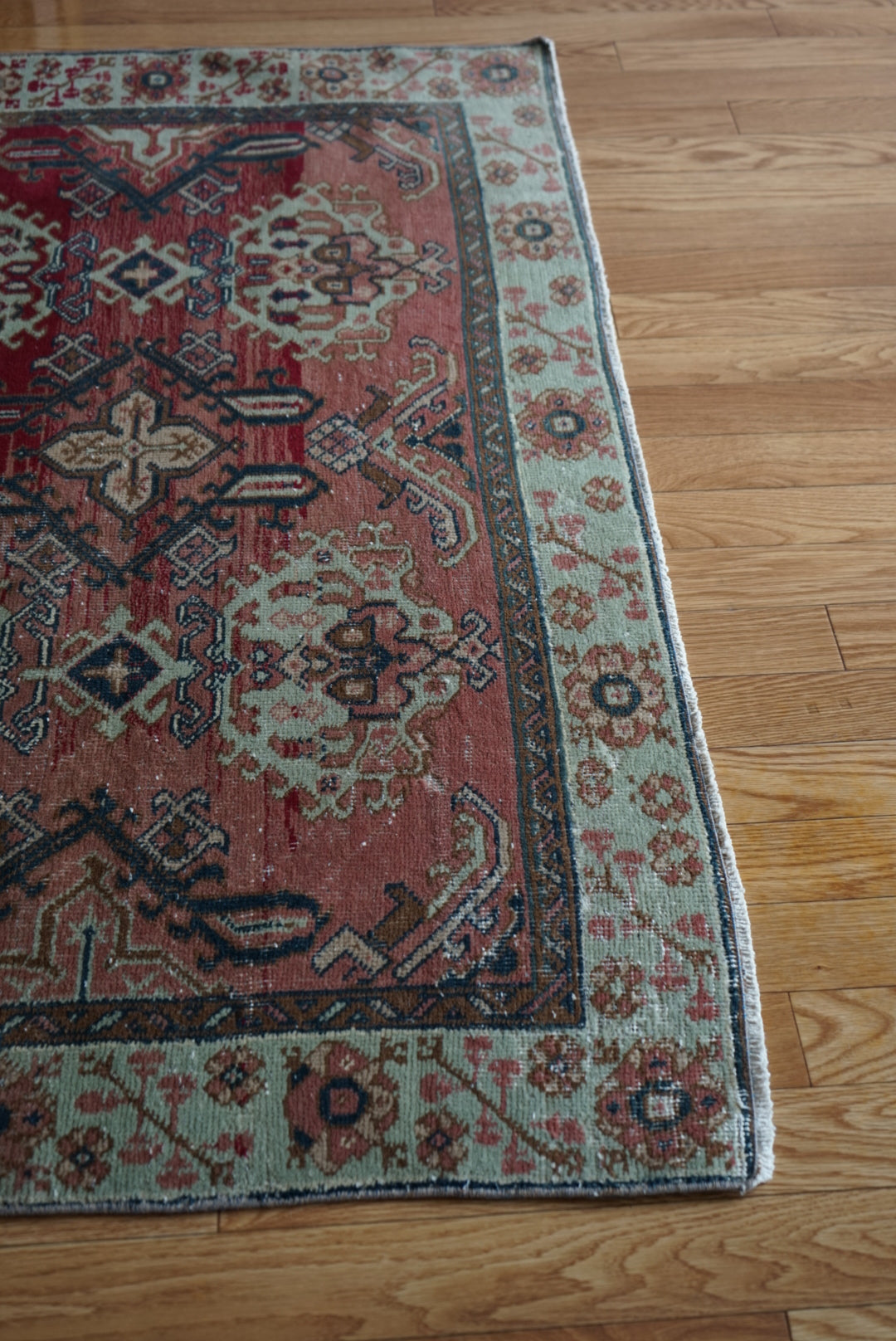 Türkiye Old Isparta RosePink 1960年代 251 × 147 cm No.TR25377