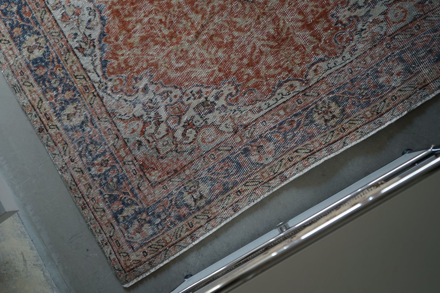 TURKEY OLD ISPARTA ORANGE 1970年代 272 × 161 cm No.TR25198