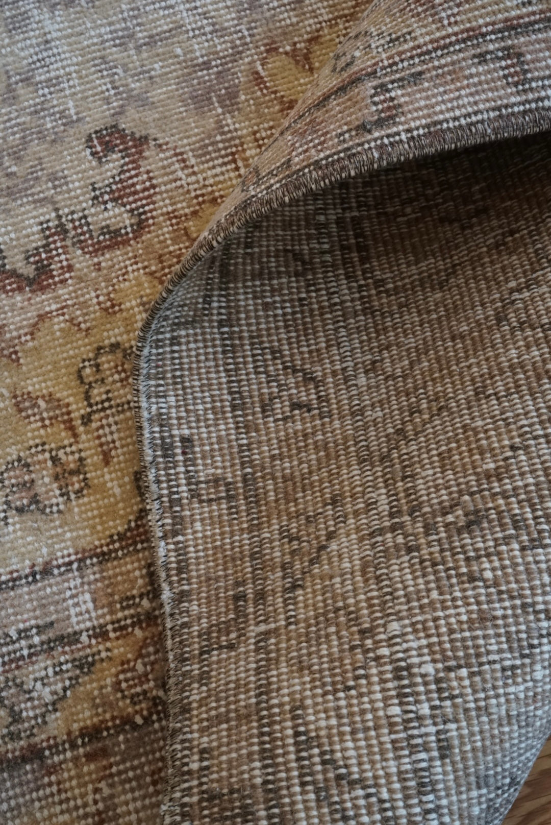 Türkiye Old Isparta Medallion Beige , Glay 1960年代 284 × 183.5 cm No.TR25476