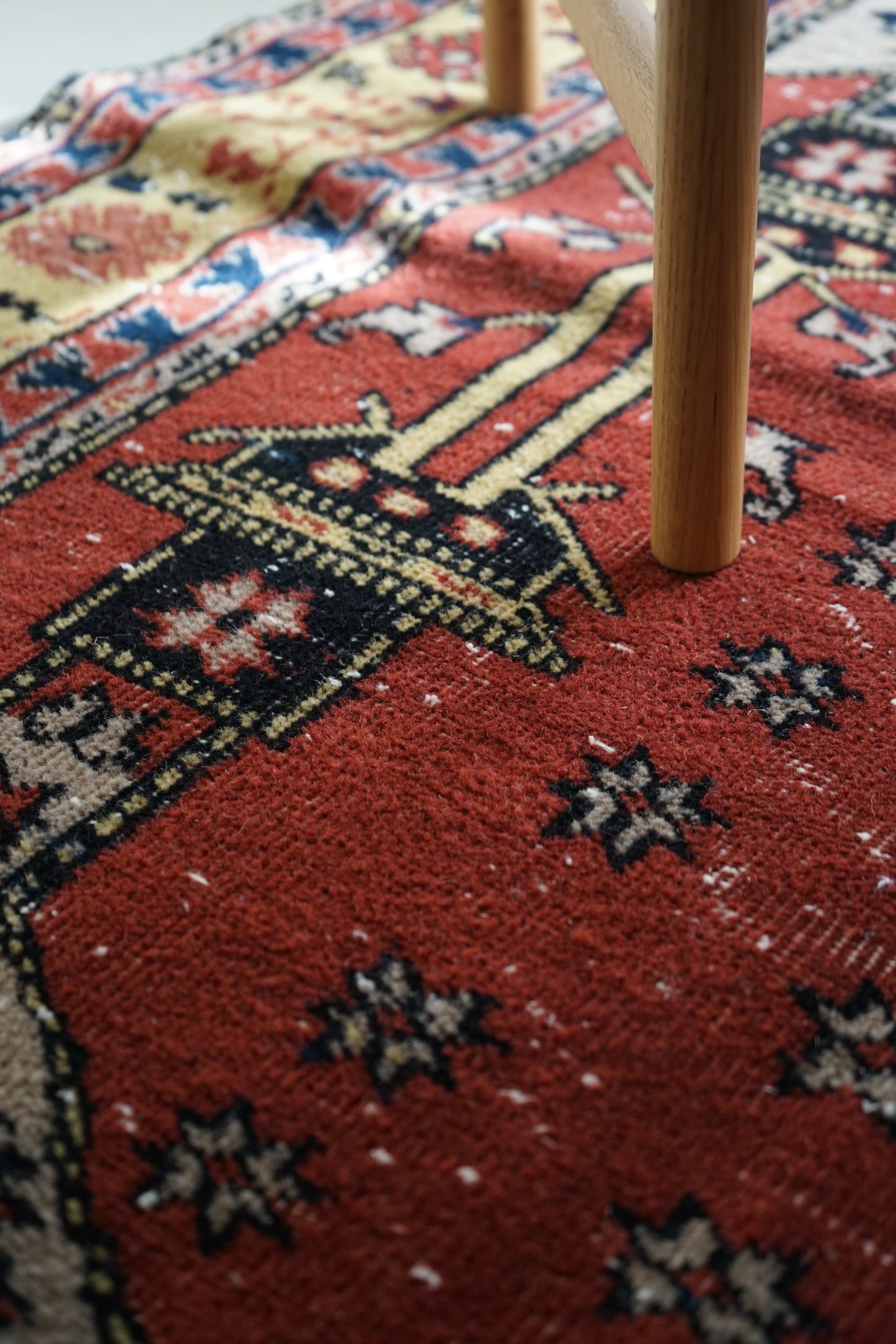 TURKEY VINTAGE ISPARTA PRAYER RUG 1950-1960年代 173 × 122 cm No.TR25174