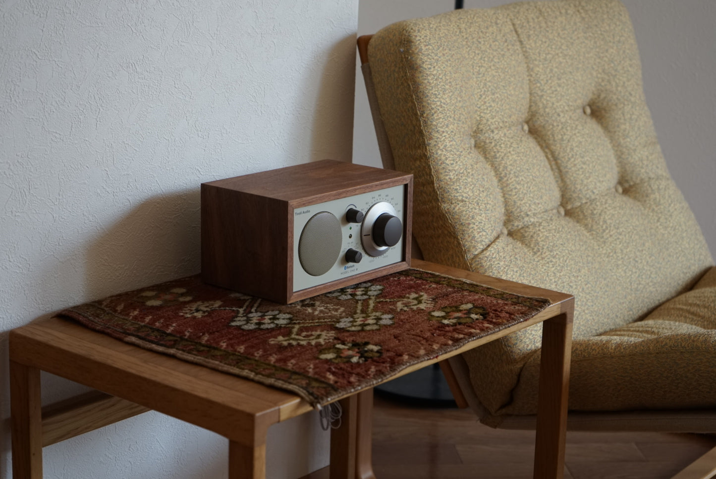 Türkiye Old Oushak 1970年代 42 × 37.5 cm No.TR25536 / 国内送料無料・羊毛手織り絨毯