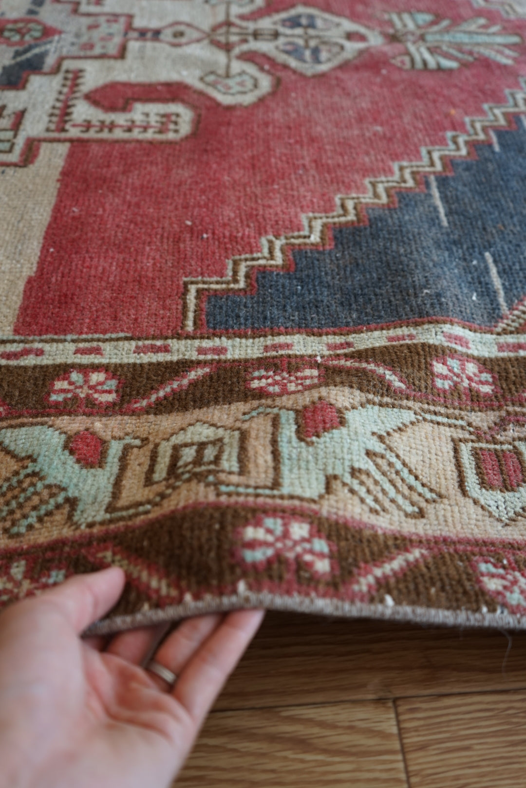 Türkiye Old Kayseri Medallion Modern Color 1970年代 257 × 145 cm No.TR25390