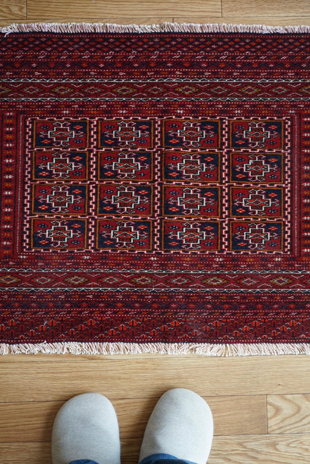 IRAN ANTIQUE TURKMEN 1910年代 118×61cm