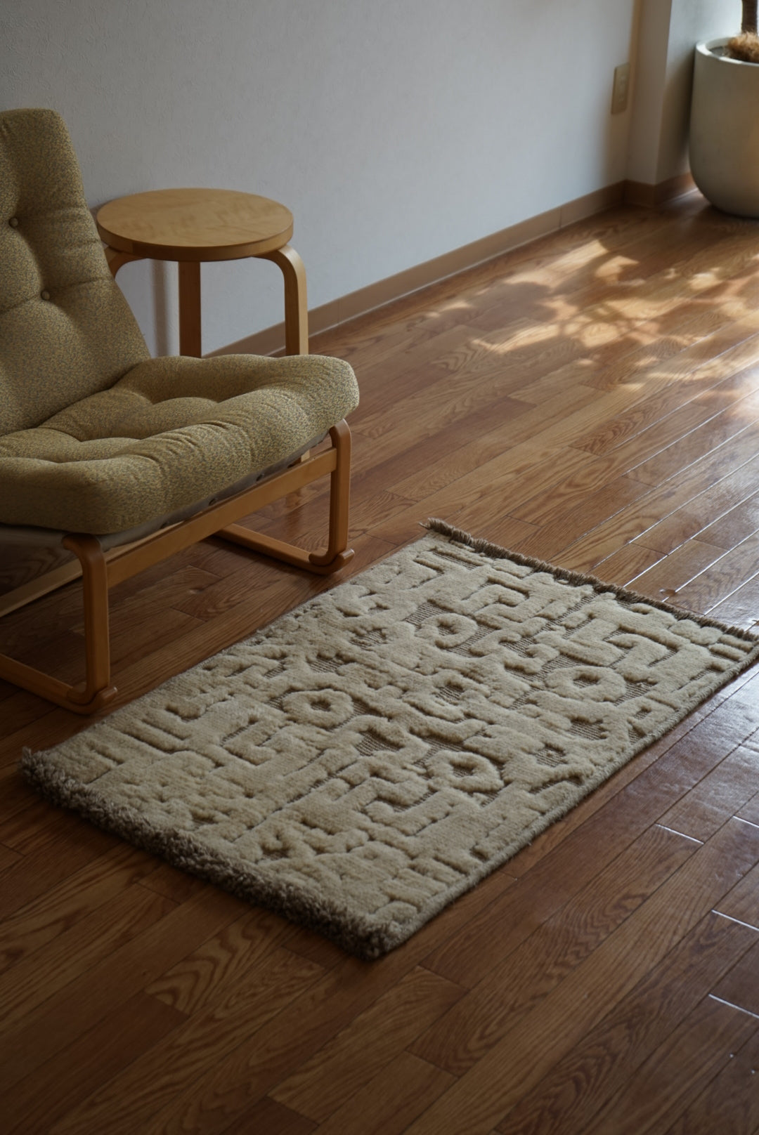 店頭販売 ORIGINAL IRAN QASHQAI KILIM DOORSIZE " ANCIENT " 95 × 65 cm