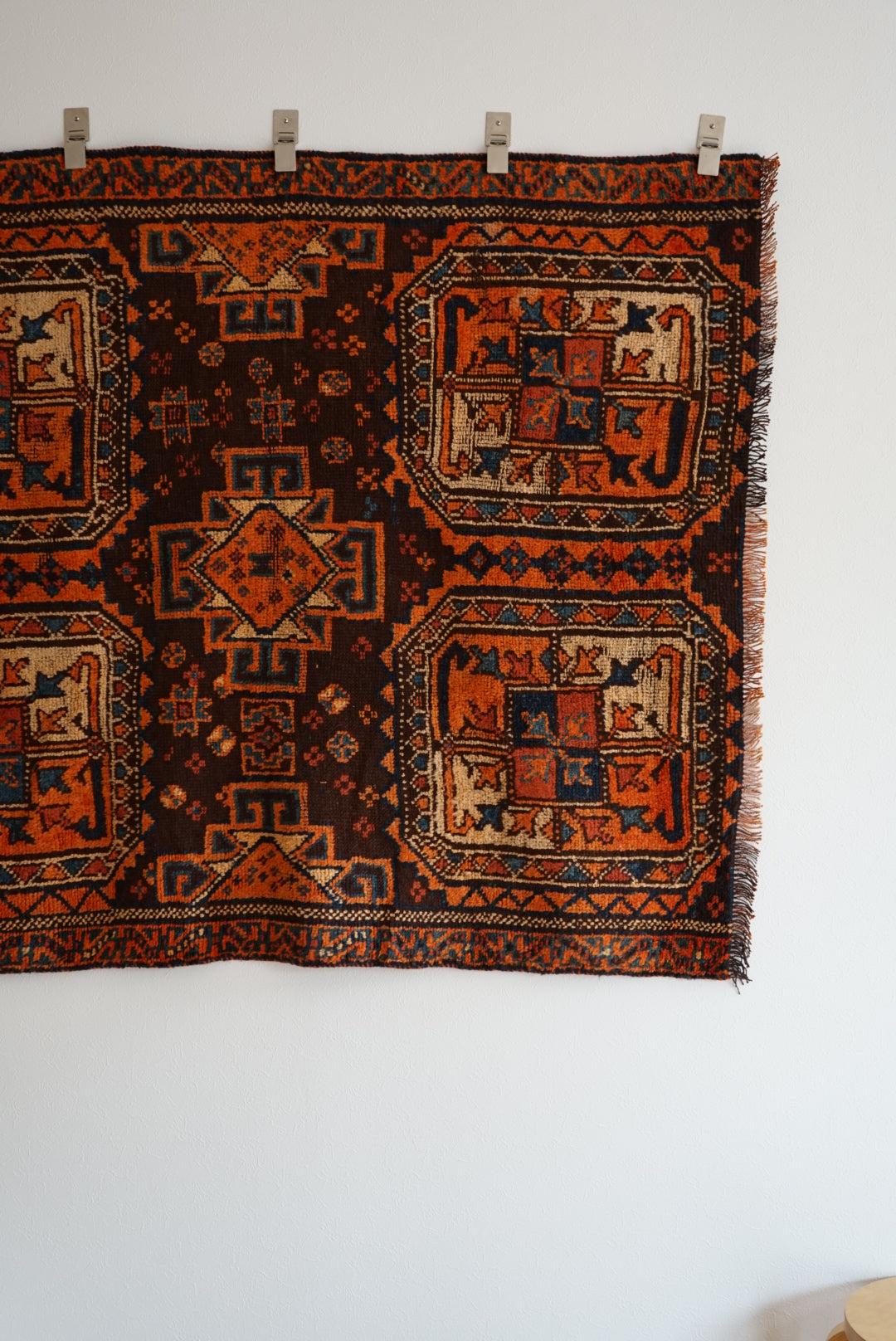 店頭販売 Iran Antique Shiraz Lori 1860年代 142 × 123 cm