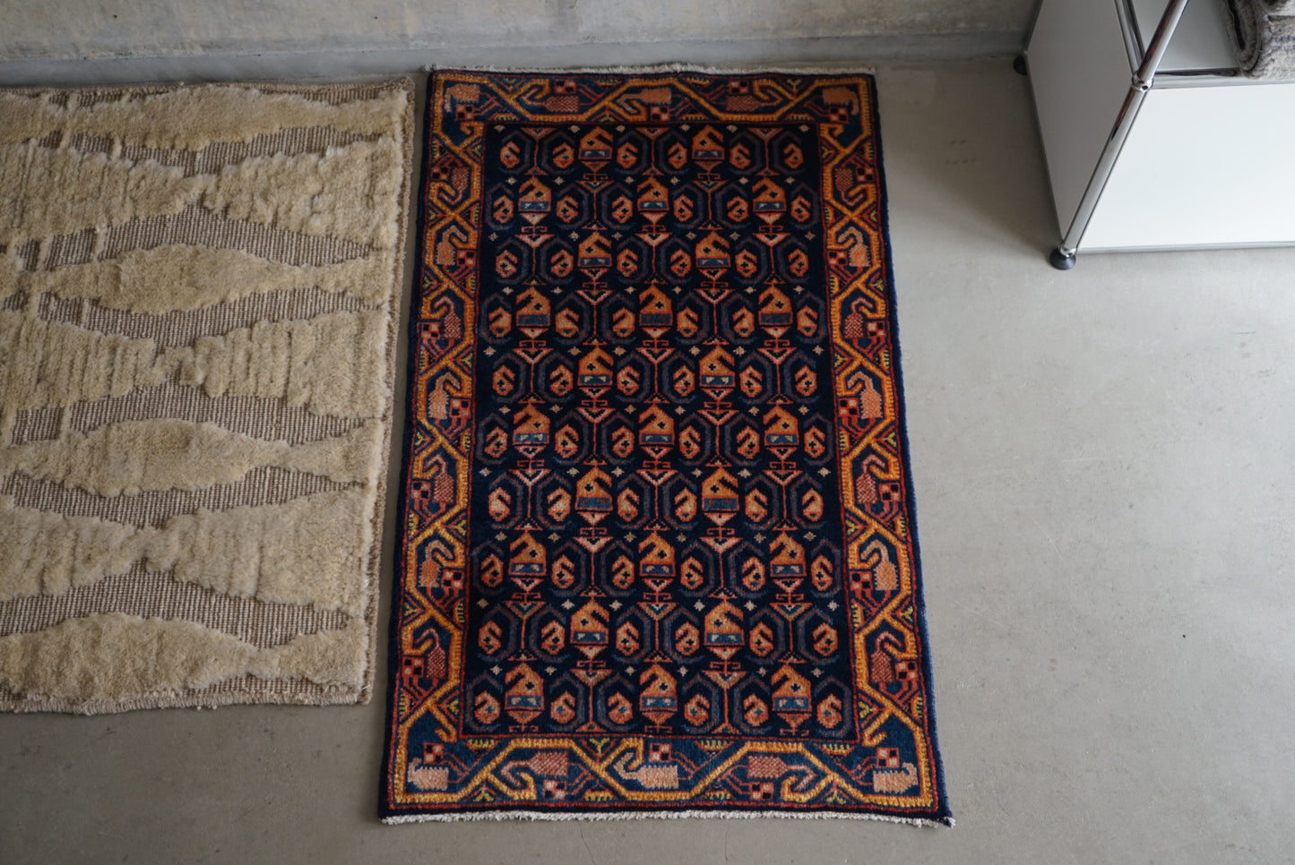 IRAN ANTIQUE VIS KHANSAR ISFAHAN 1900年代 110 × 66 cm / 3'6" × 2'1" ft