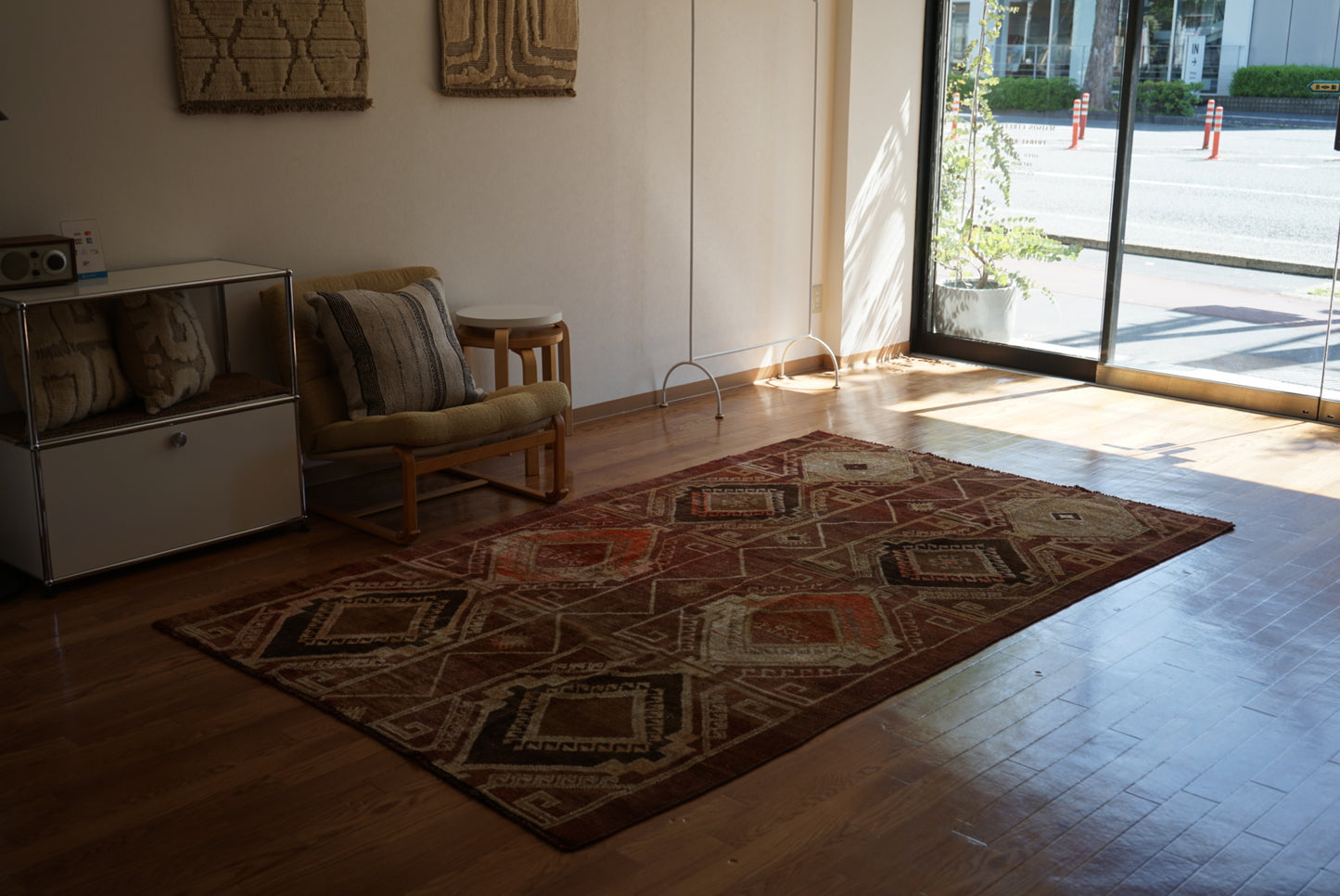 TURKEY VINTAGE ANATORIA BROWN 1980年代 256 × 155 cm No.TR25157