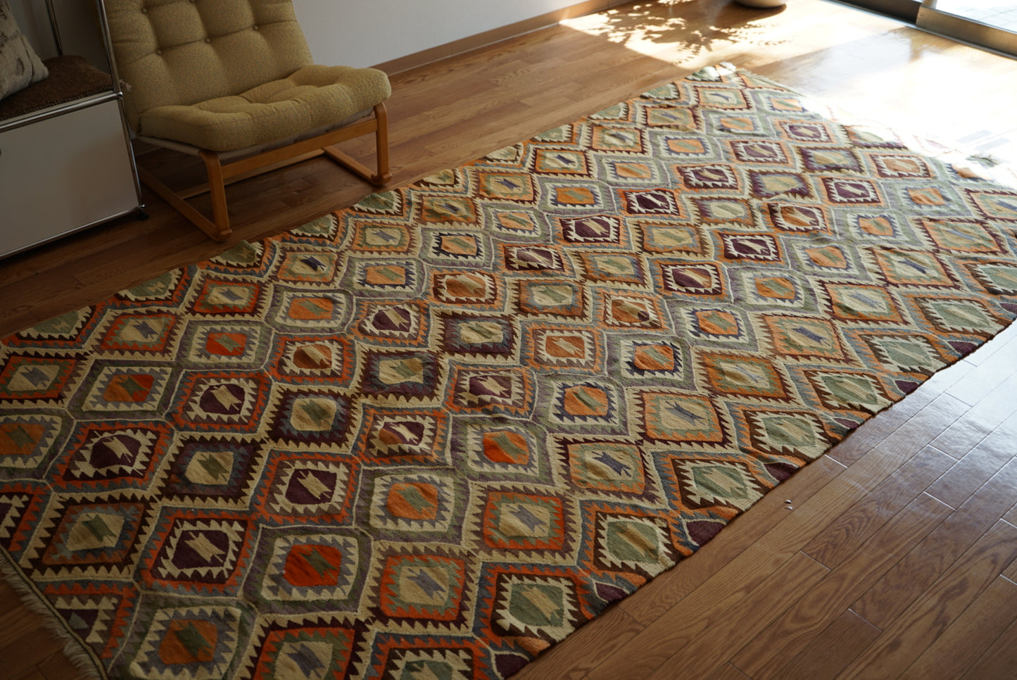 Türkiye Old Sivas Kilim 1960年代 314 × 165 cm