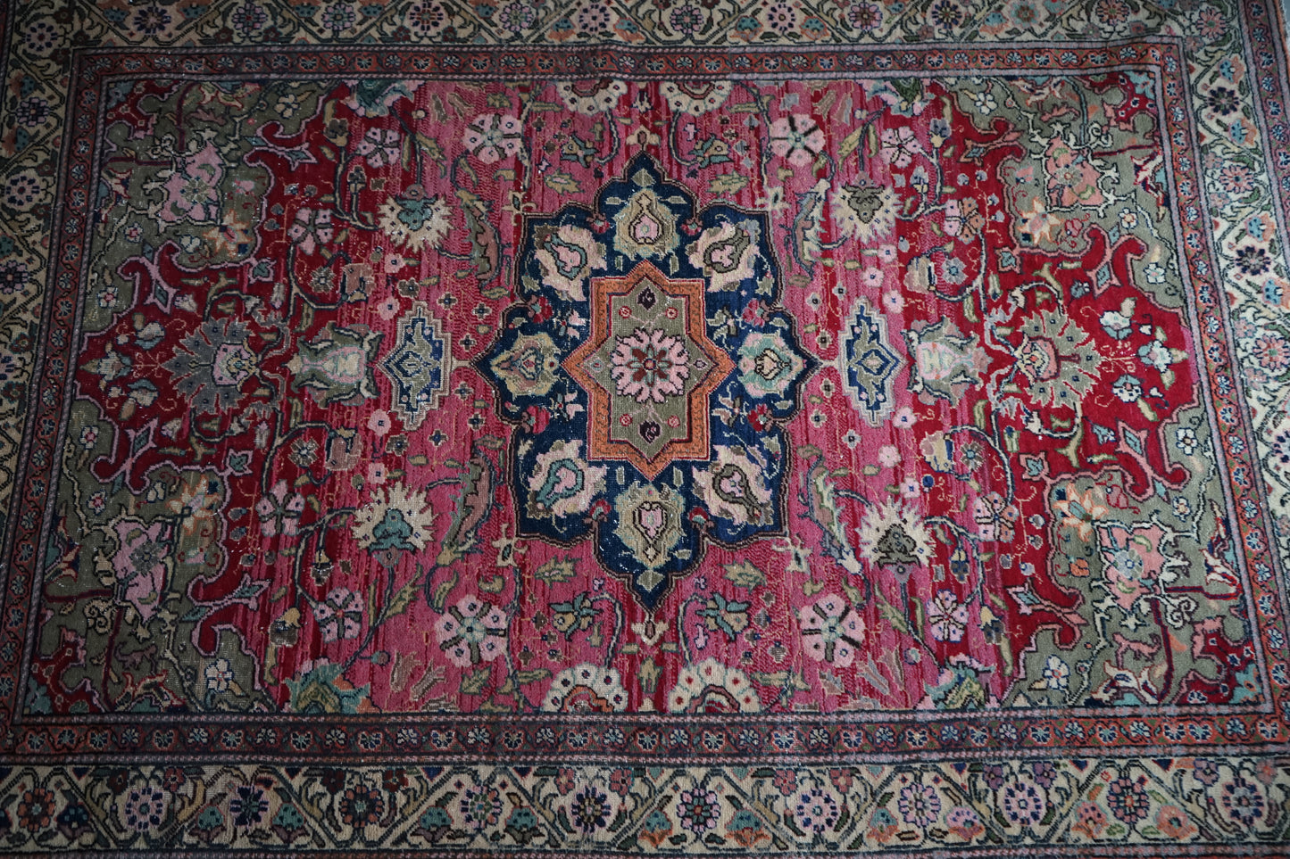 TURKEY OLD KAYSERI PINK 1950-1960年代 218 × 153 cm No.TR25192