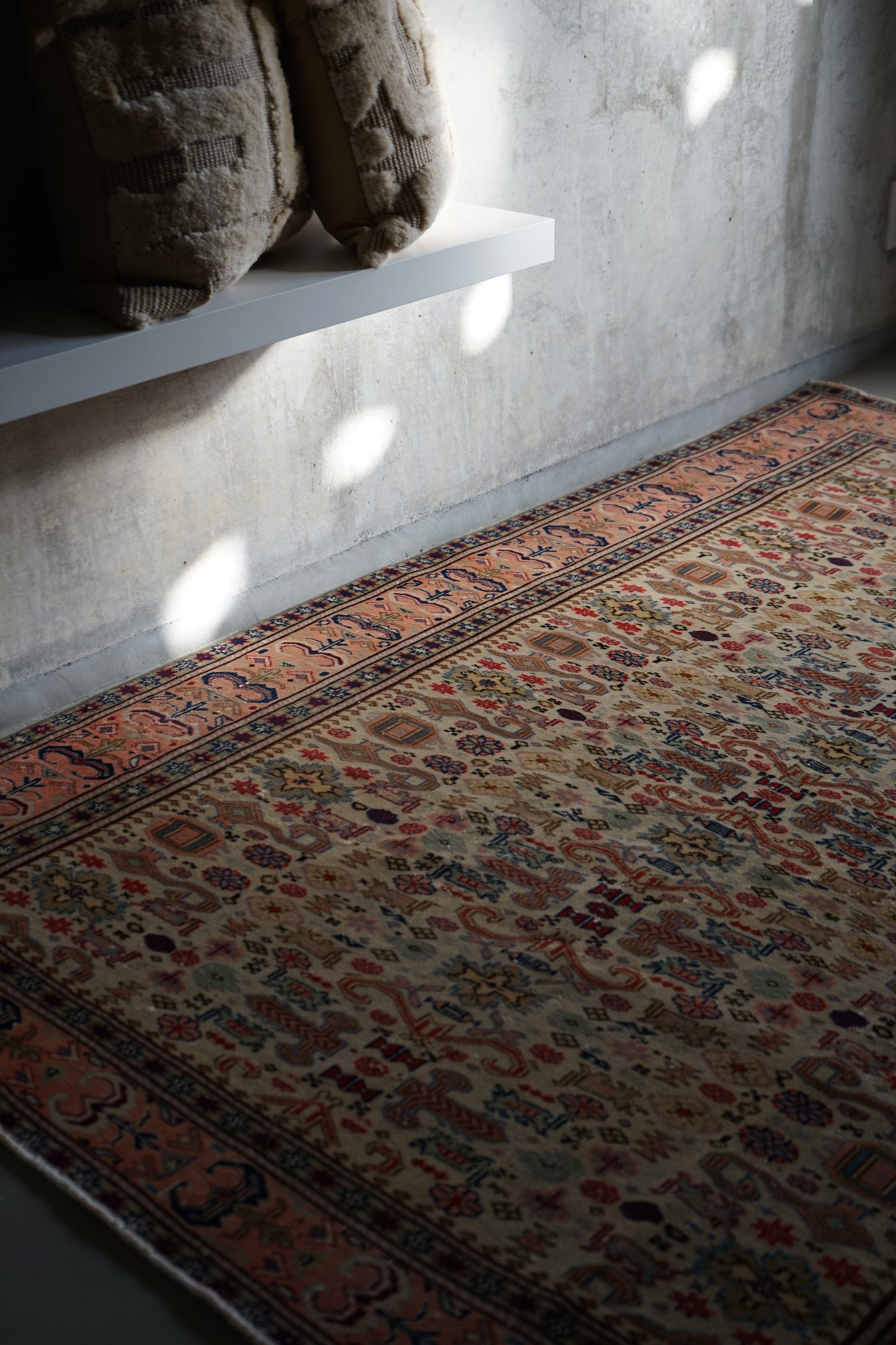 TURKEY OLD KAYSERI PINK 1950-1960年代 212 × 145 cm No.TR25190