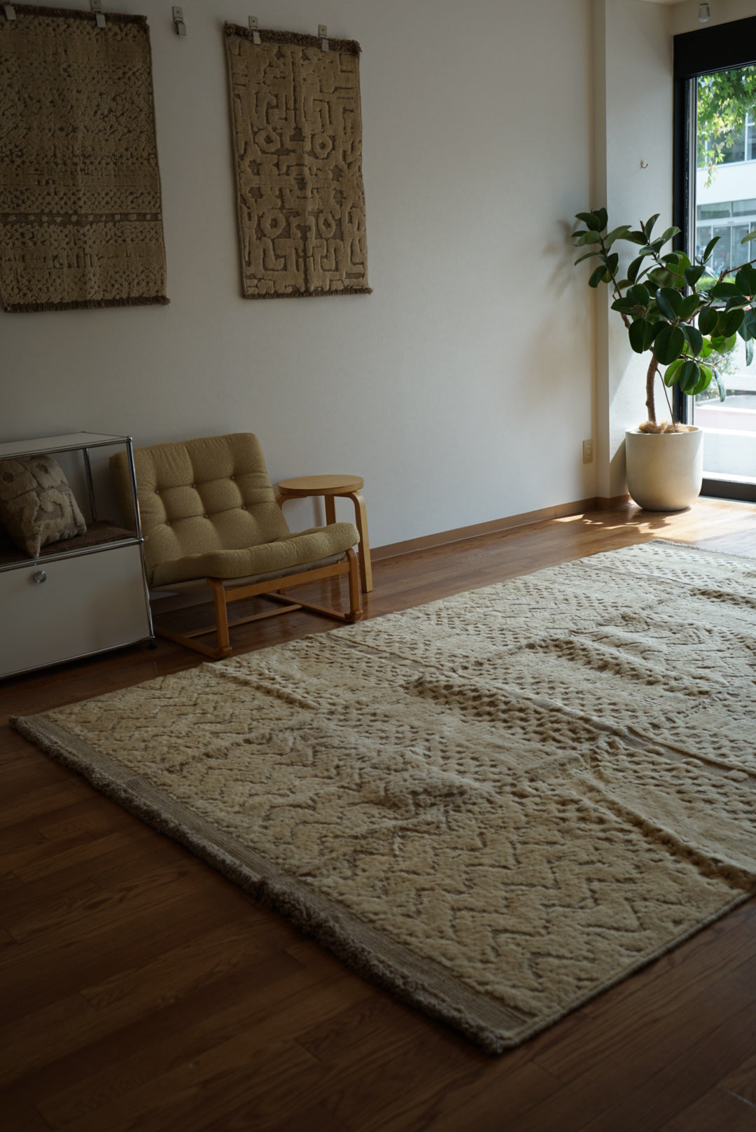 店頭販売 ORIGINAL IRAN  QASHQAI KILIM LIVING MAIN SIZE " MOM " 300 × 200 cm