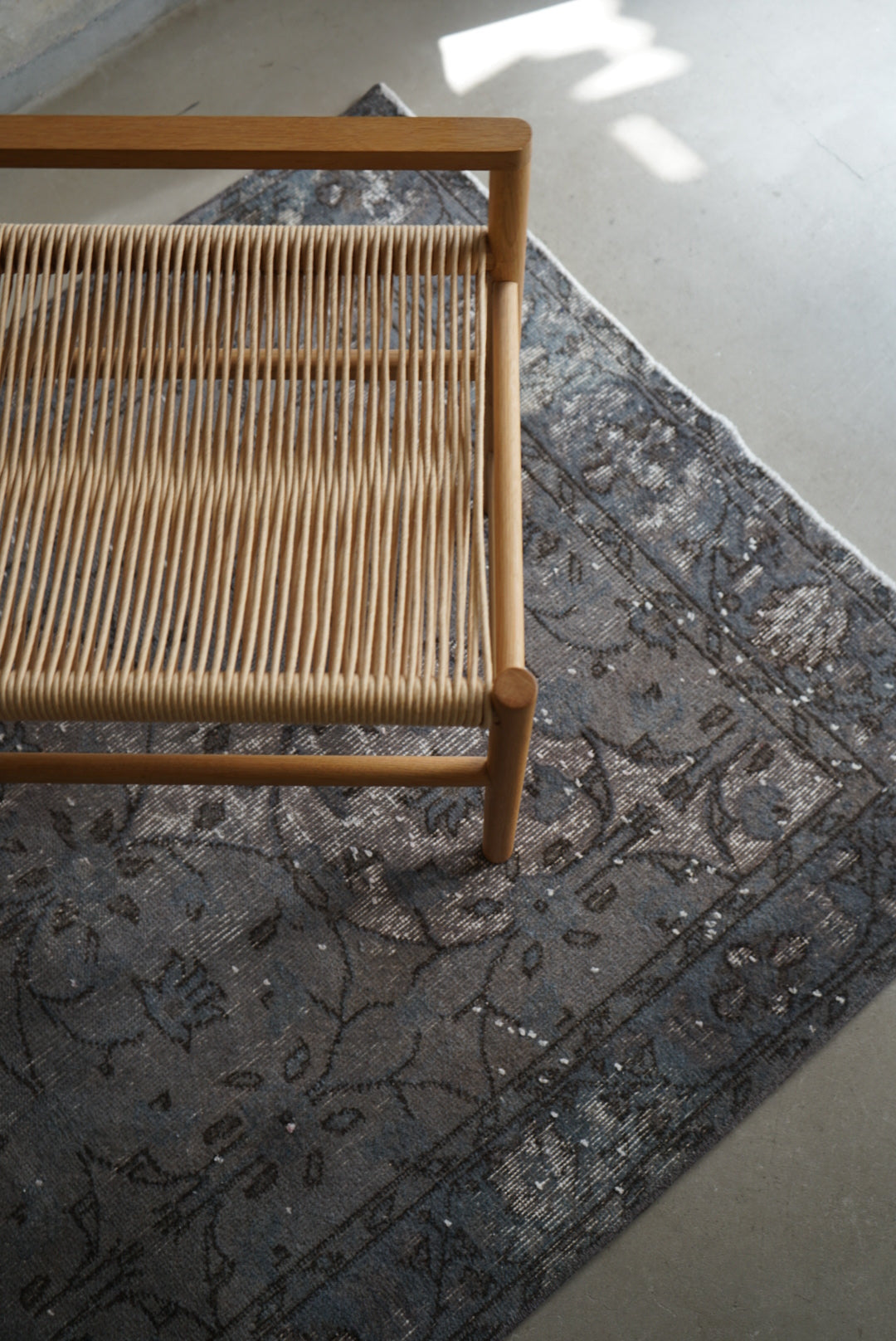 TURKEY OLD CHARCOAL GREY 1970年代 200 × 112 cm No.TR25154