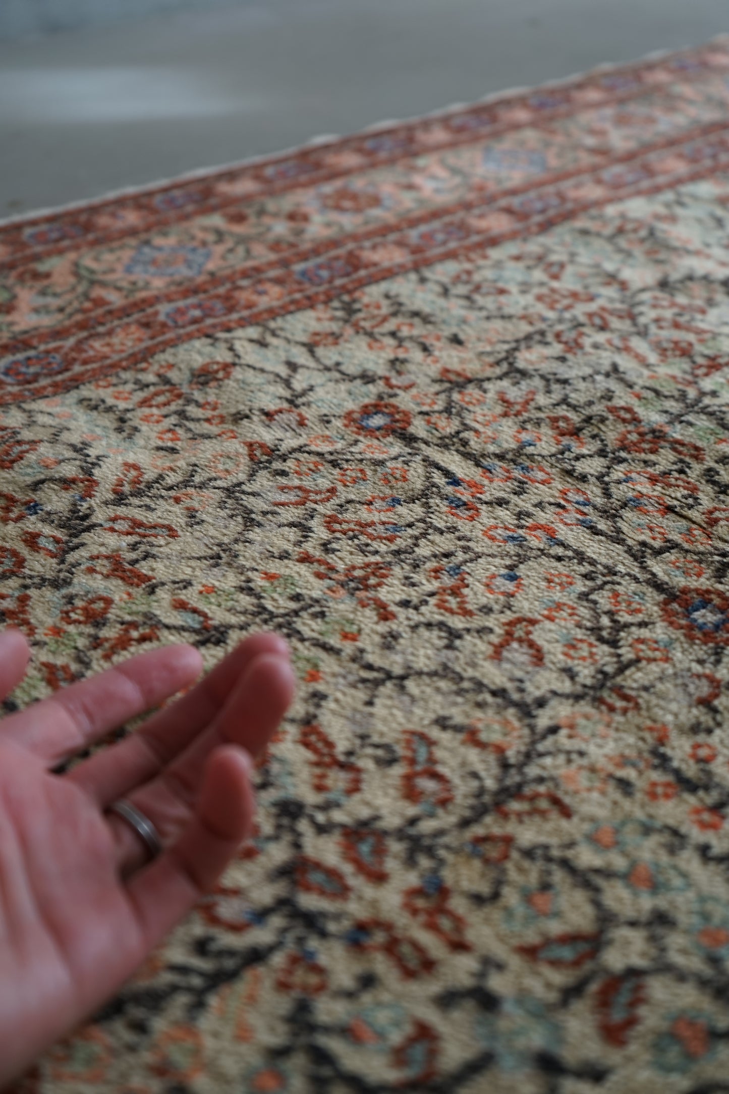 TURKEY OLD KAYSERI BROWN 1960-1970年代 175 × 117 cm No.TR25165