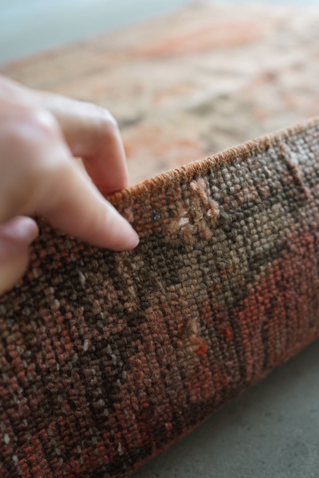 TURKEY OLD ISPARTA ROSE FLOWER 1950-1960年代 161 × 107.5 cm No.TR25129