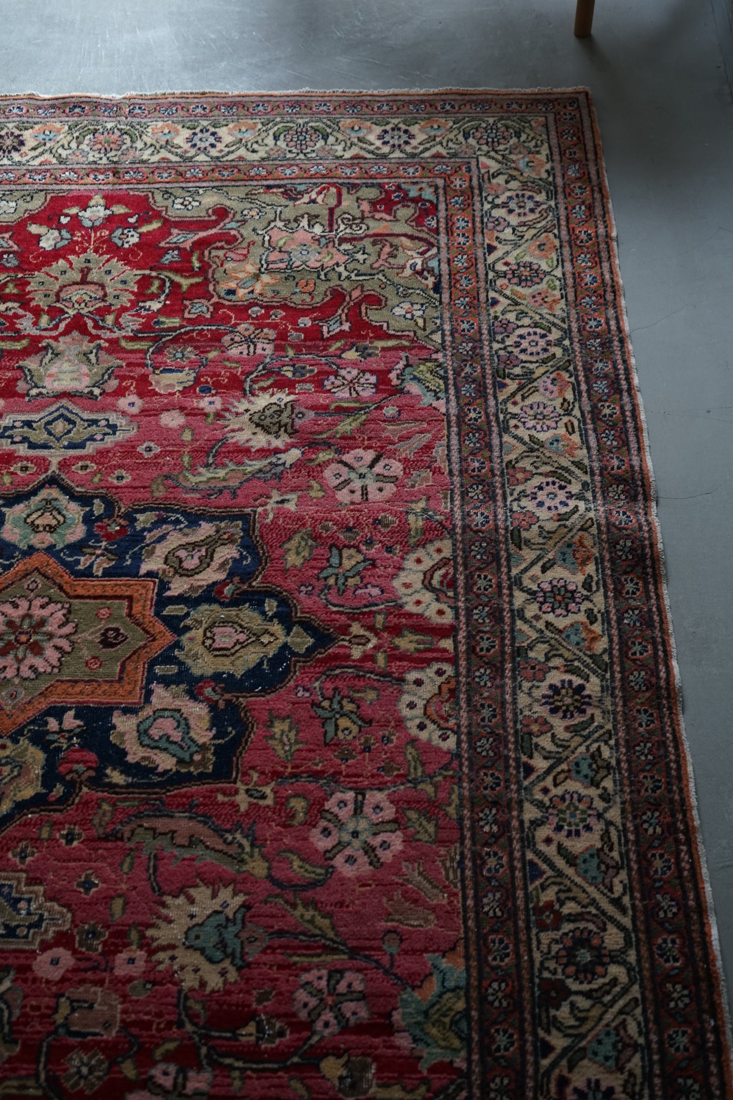 TURKEY OLD KAYSERI PINK 1950-1960年代 218 × 153 cm No.TR25192