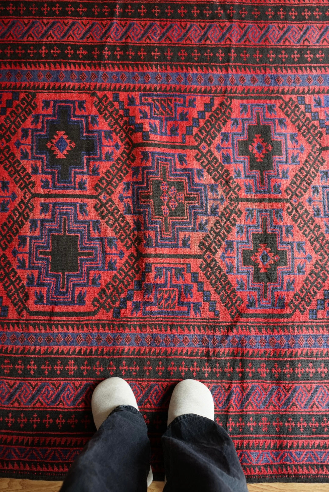 Afghanistan Vintage Baluch 1980年代 381 × 152 cm No.AF2529