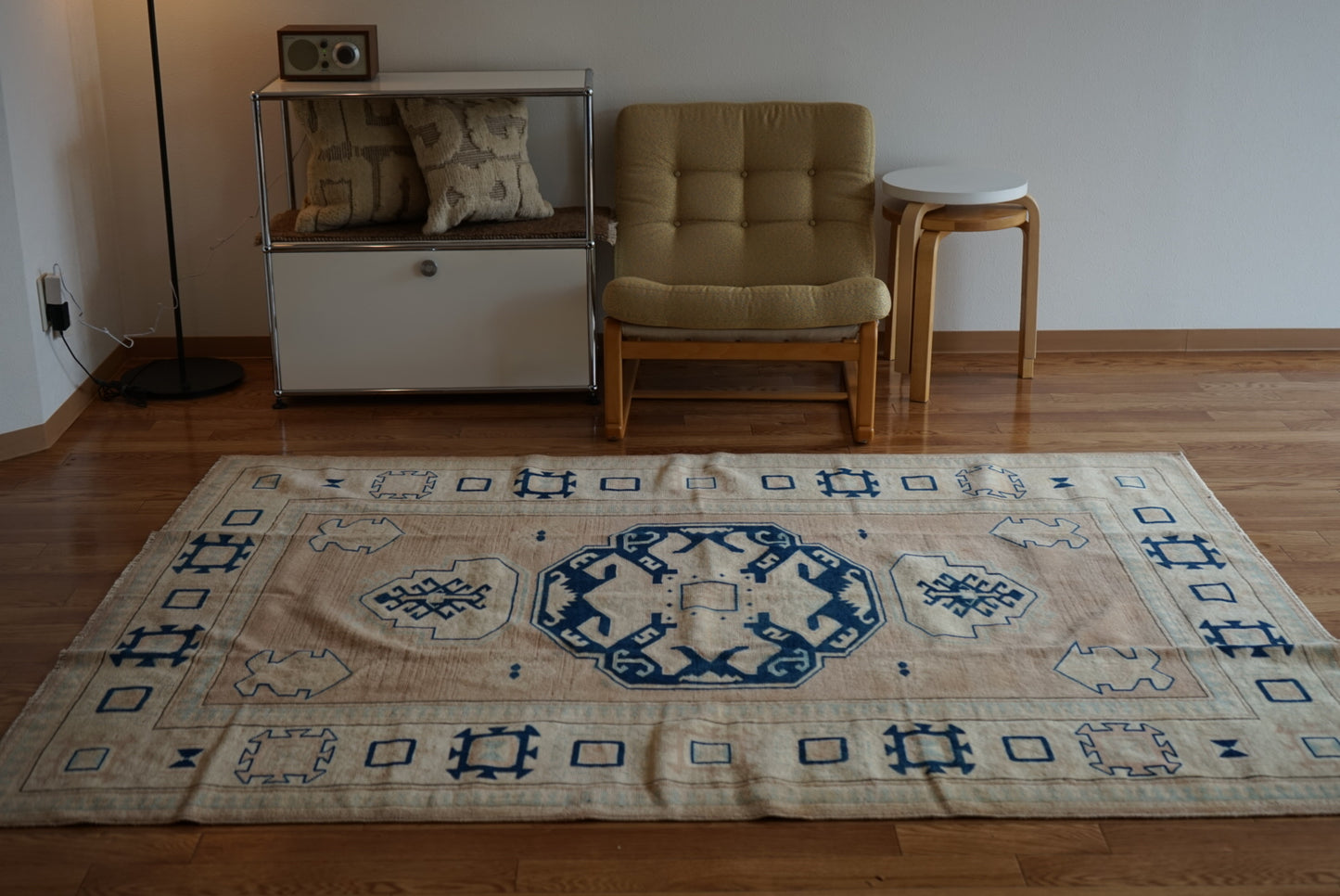 TURKEY OLD ANATORIA BEIGE 1970年代 210 × 150 cm No.TR25156