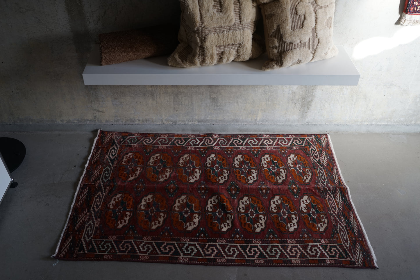 Türkiye Old Turkmen Red 1970年代 120 × 75 cm No.TR25225