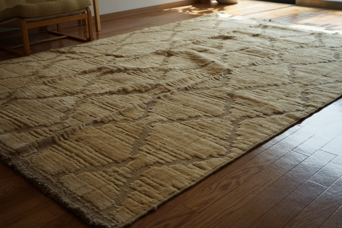 店頭販売 ORIGINAL IRAN QASHQAI KILIM LIVING MAIN SIZE " DIAMOND " 300 × 200 cm