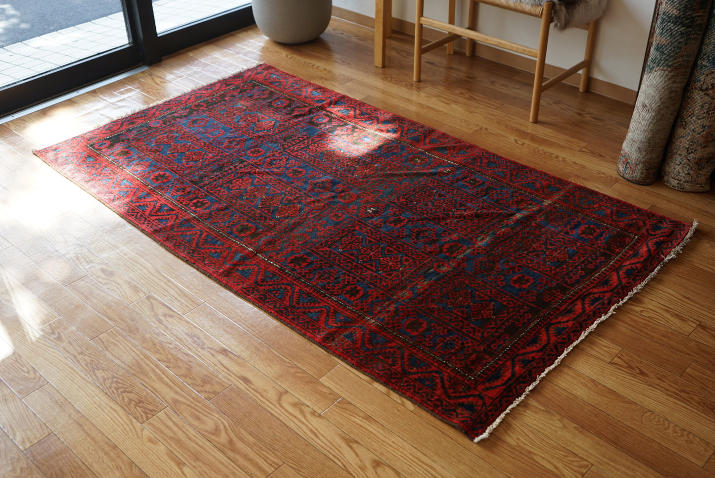 Afghanistan Old Baluch Yaqub Khani 1950年代 198 × 110 cm No.AF2526