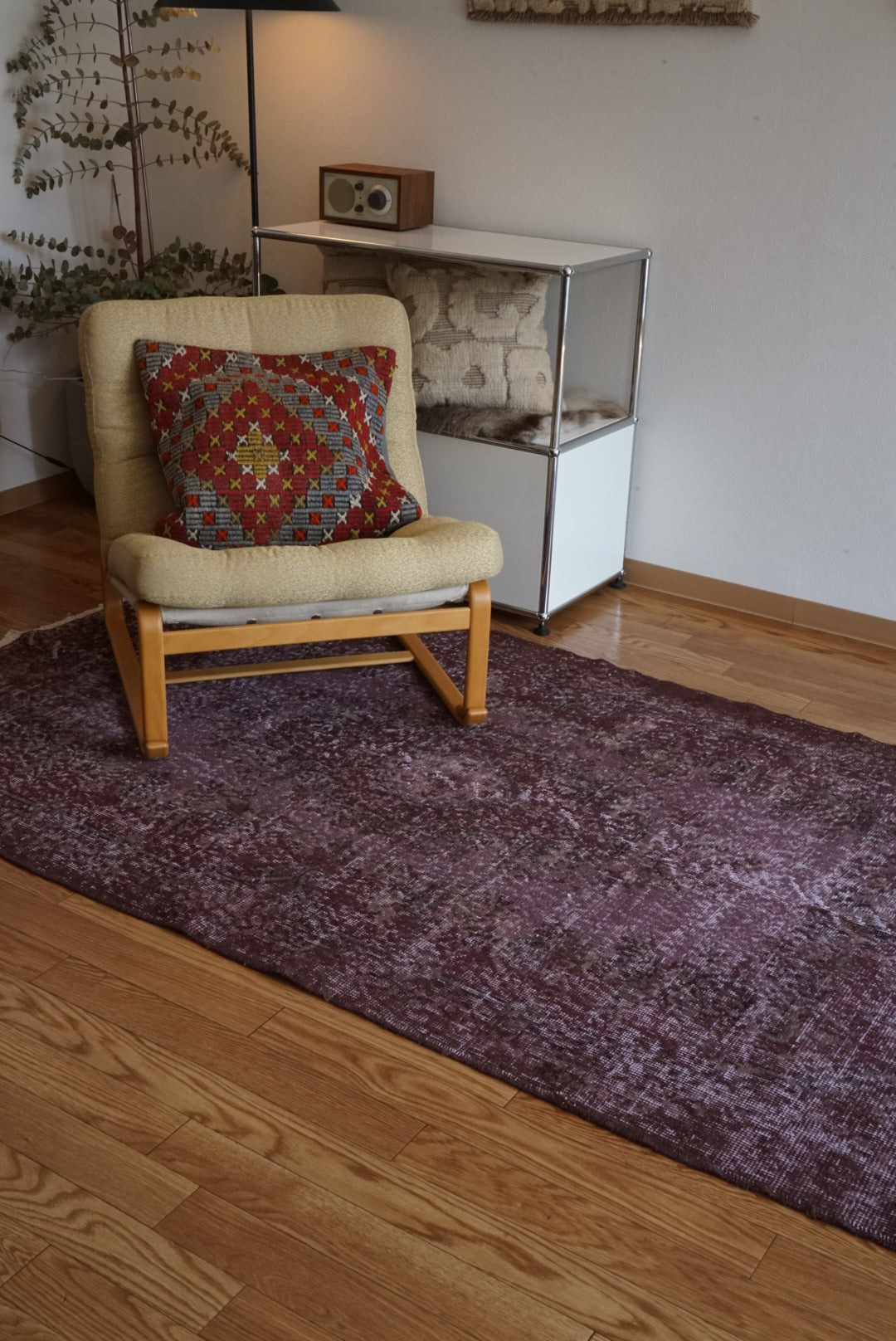 Türkiye Old Isparta Overdye Purple 1970年代 cm No.TR25470