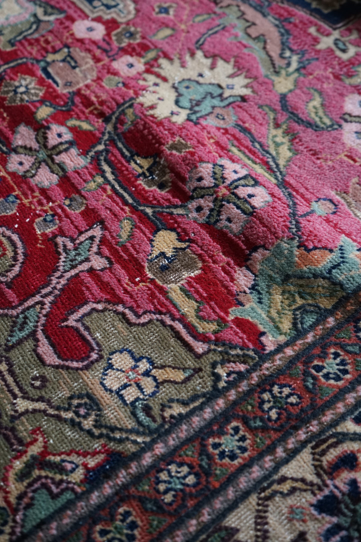 TURKEY OLD KAYSERI PINK 1950-1960年代 218 × 153 cm No.TR25192