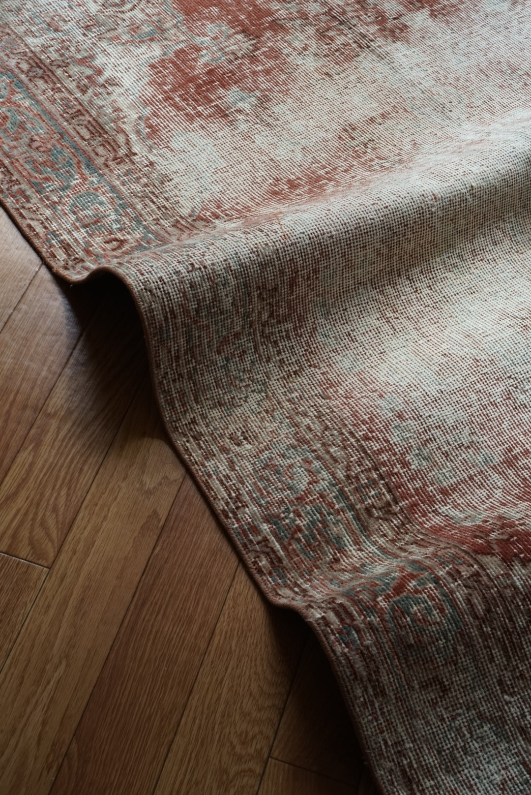 Türkiye Old Isparta Red , Clay blue , Medallion 1960年代 186 × 108 cm No.TR25456