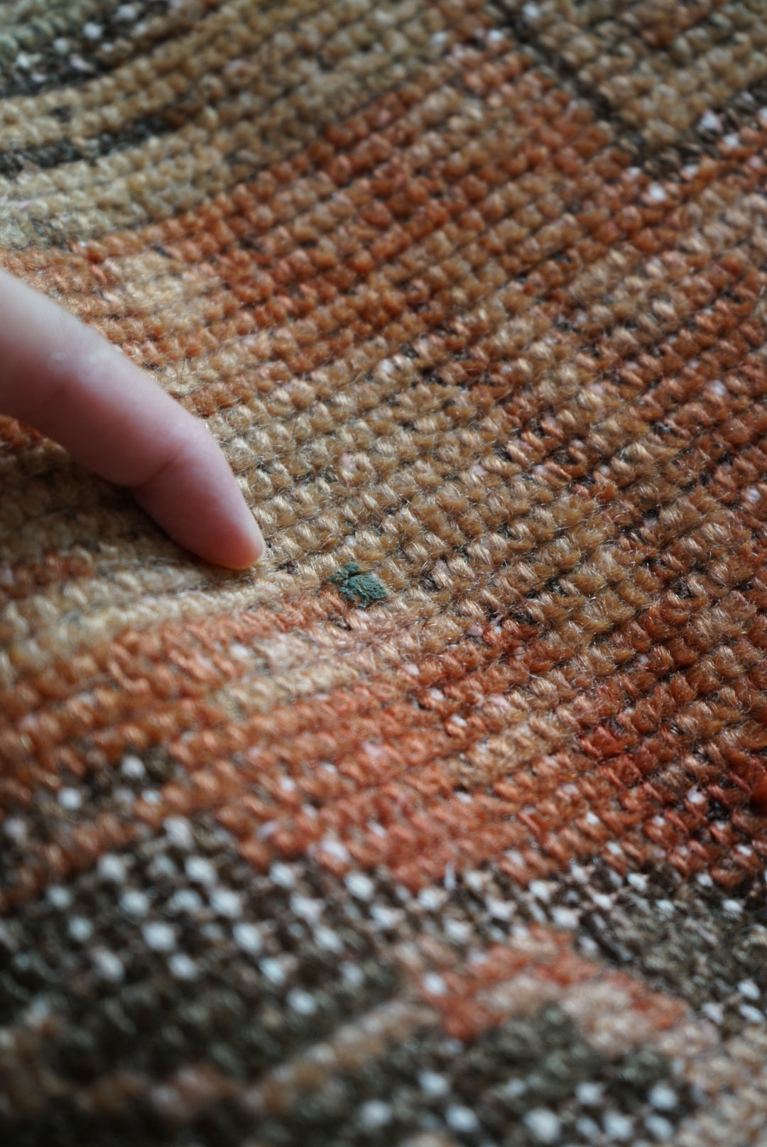 TURKEY OLD ISPARTA ROSE FLOWER 1950-1960年代 161 × 107.5 cm No.TR25129