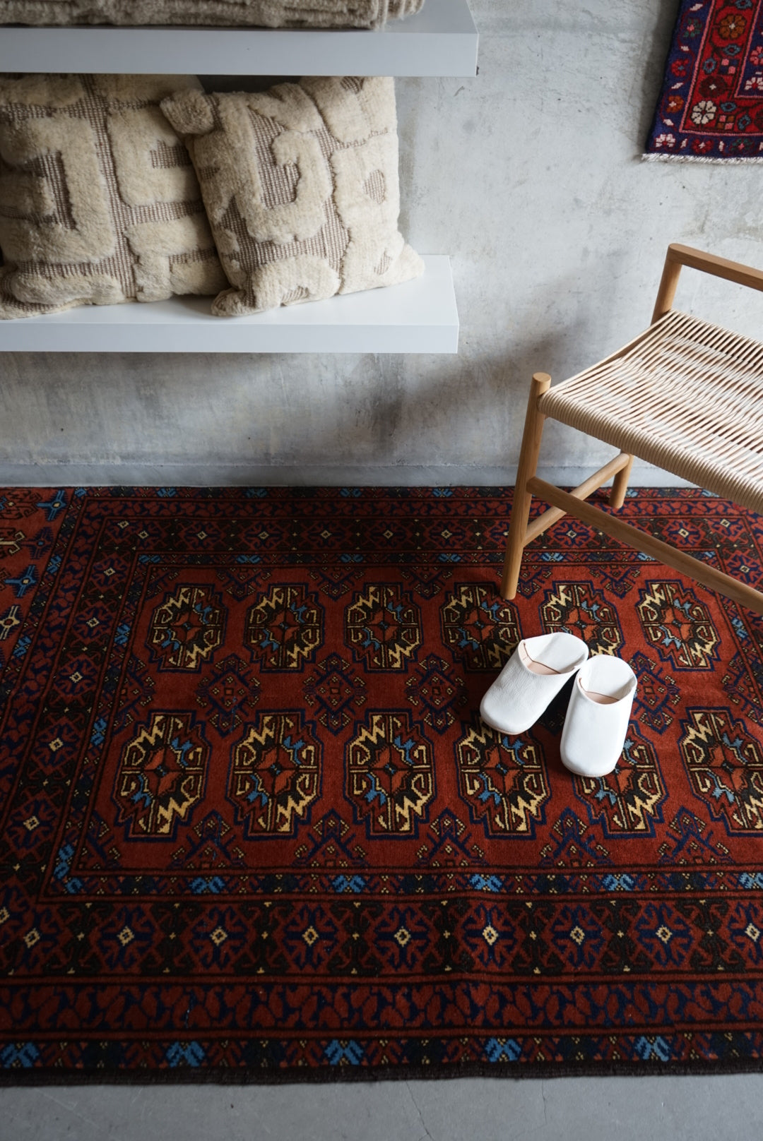 店頭販売 Türkiye Old Turkmen 1950年代 189 × 114 cm No.TR25249