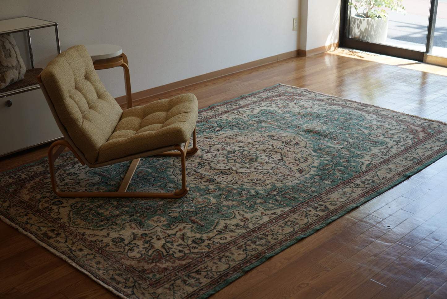 Türkiye Old Isparta EmeraldGreen 1970年代 267 × 169 cm No.TR25275