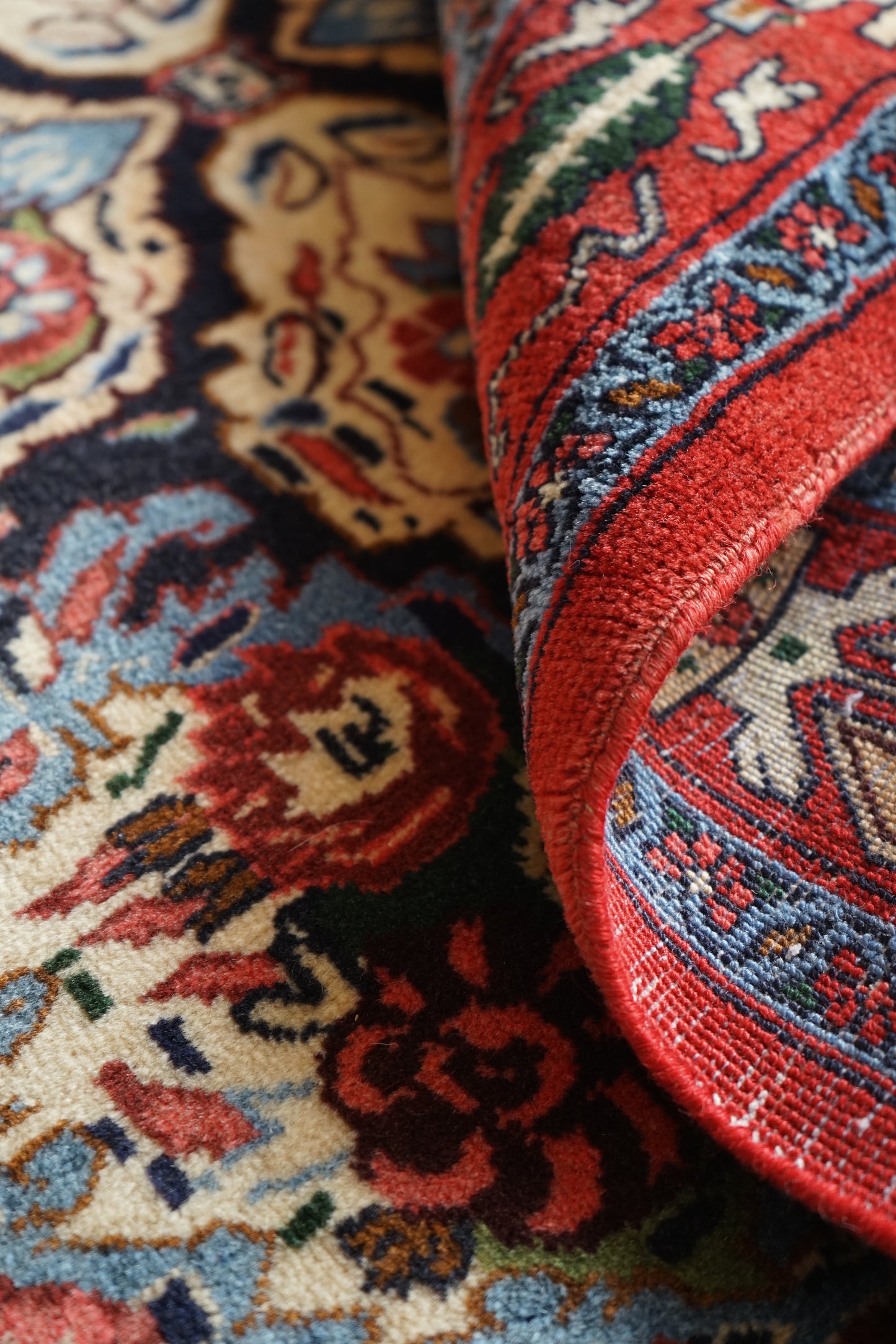 IRAN ANTIQUE BIJAR SANANDAJI MILZA ALI 1920年代 150 × 127 cm