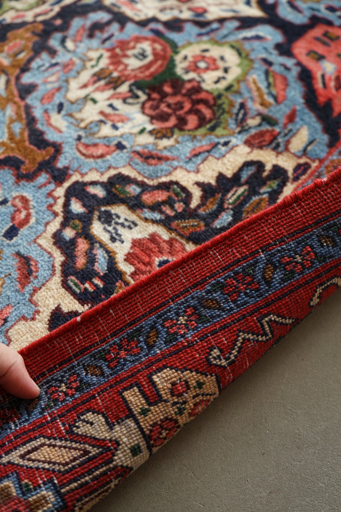 IRAN ANTIQUE BIJAR SANANDAJI MILZA ALI 1920年代 150 × 127 cm