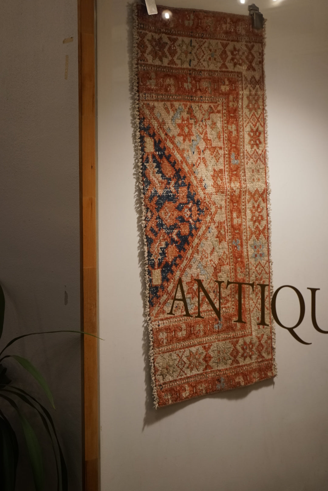 Türkiye Old Oushak Red Small size 1970年代 96.5 × 44 cm No.TR25241