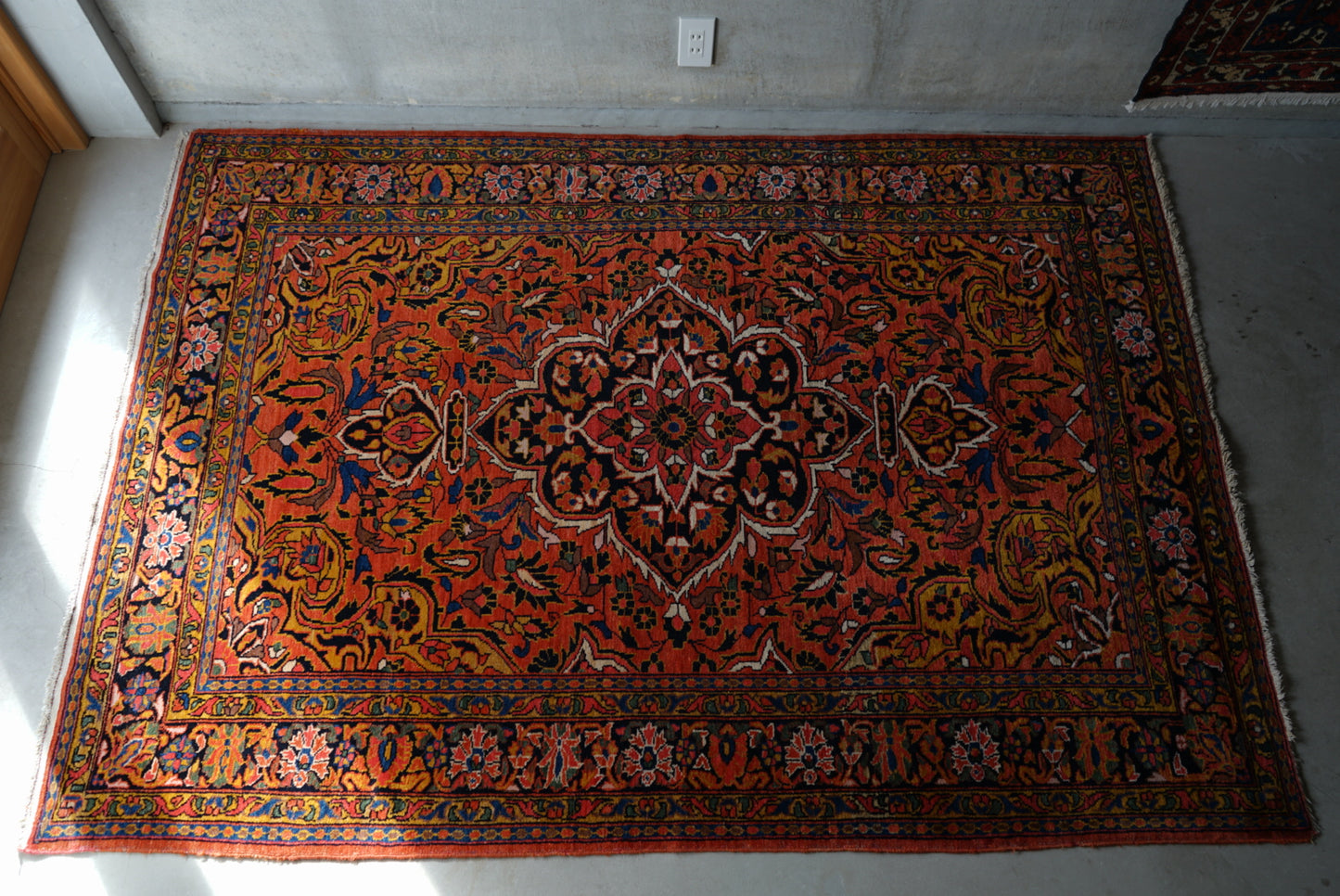 店頭販売 IRAN ANTIQUE ARMENIAN LILIAN 1820年代 208 × 146 cm