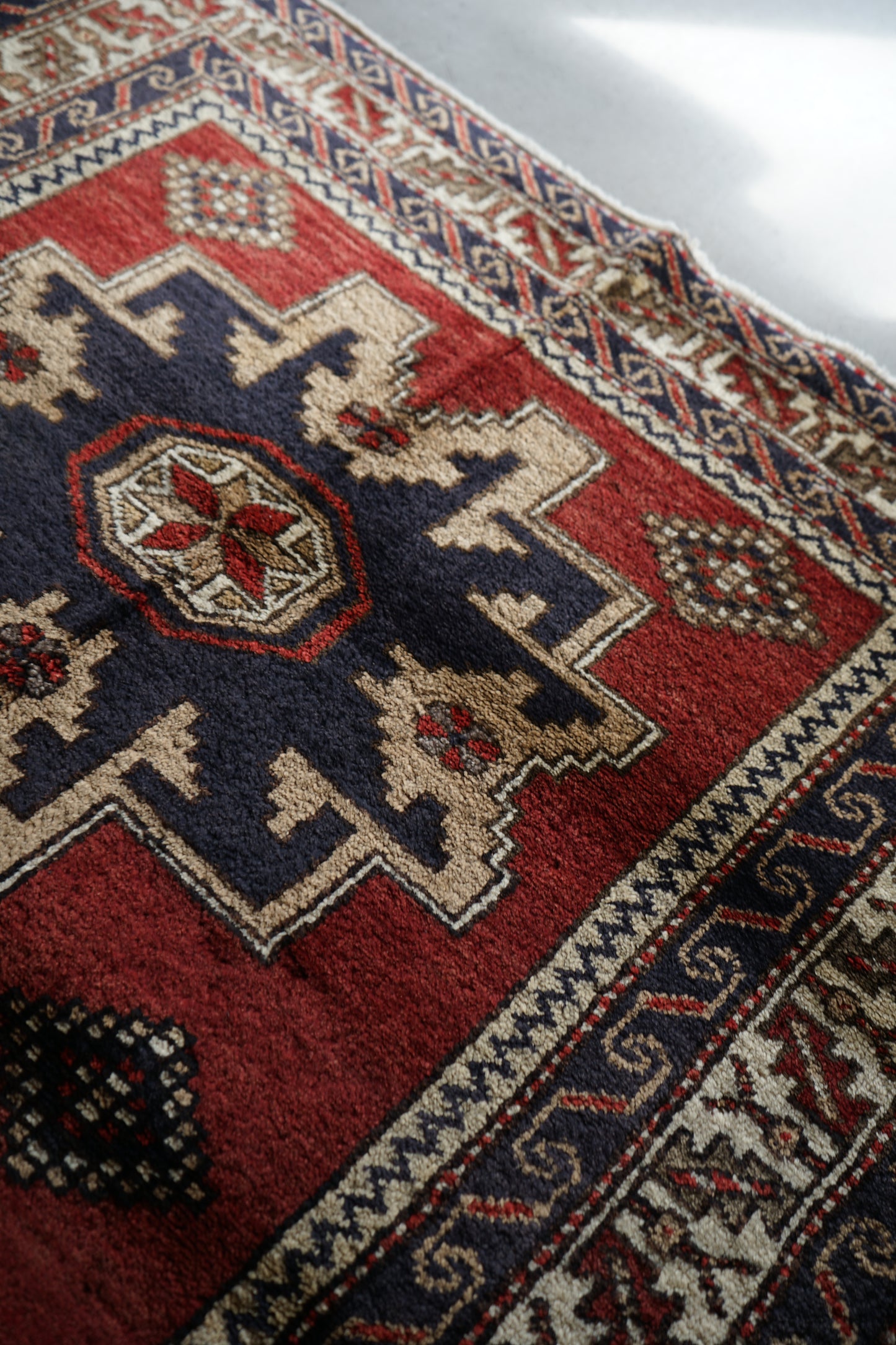 TURKEY OLD AKSARAY TASPINAR 1950-1960年代 220 × 117 cm