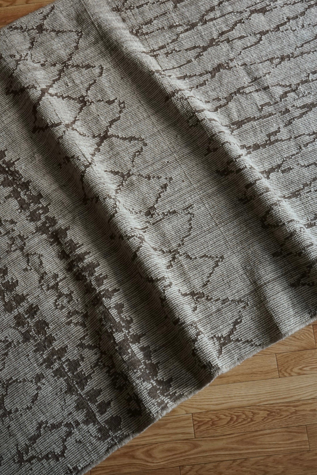 MAISON ÉTRETAT Original Iran Qashqai Kilim " Tribe " 205 × 144 cm / 国内送料無料・羊毛手織りキリム