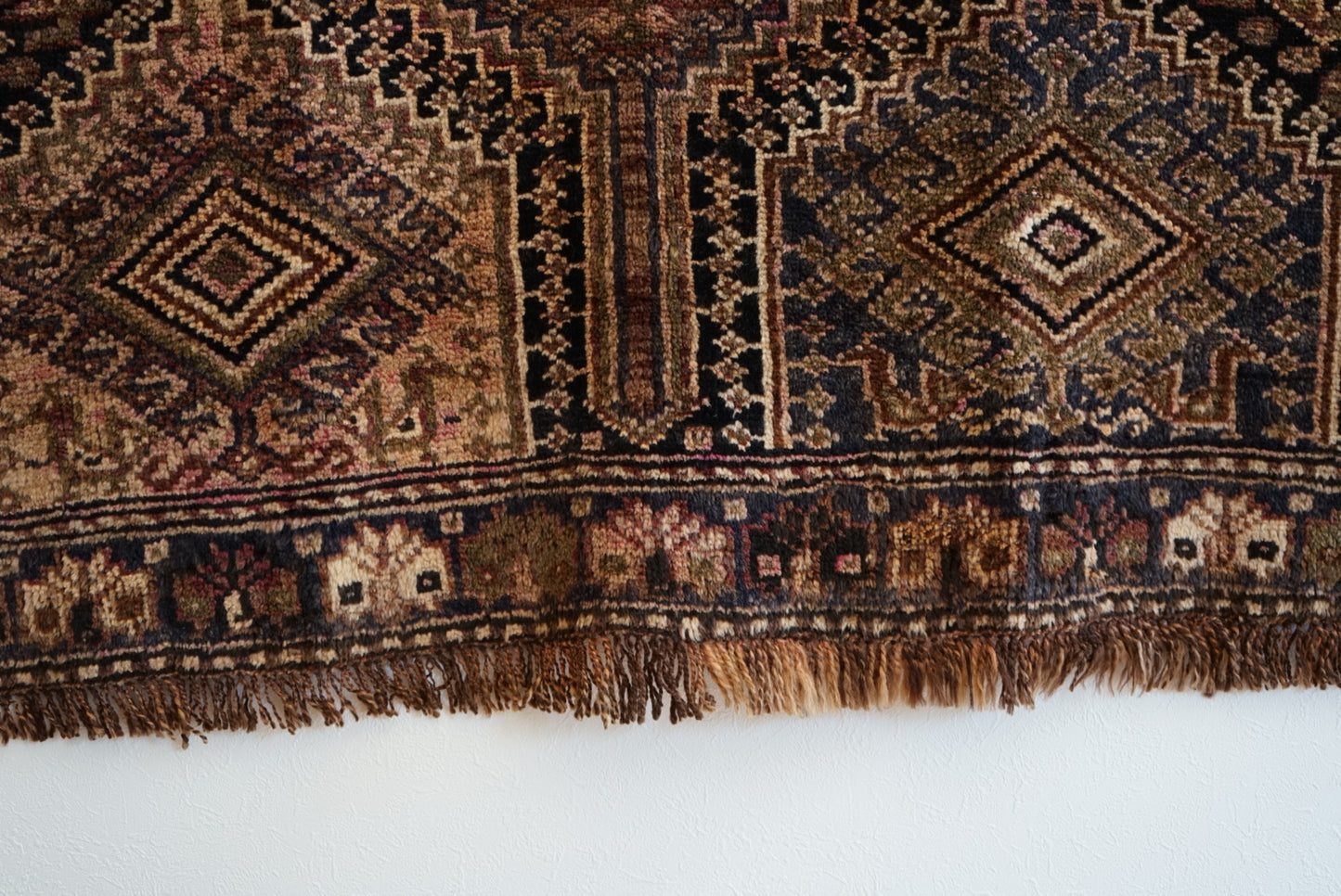 店頭販売 Iran Antique Shiraz Khamseh Dolkhani 1770年代 186 × 131 cm
