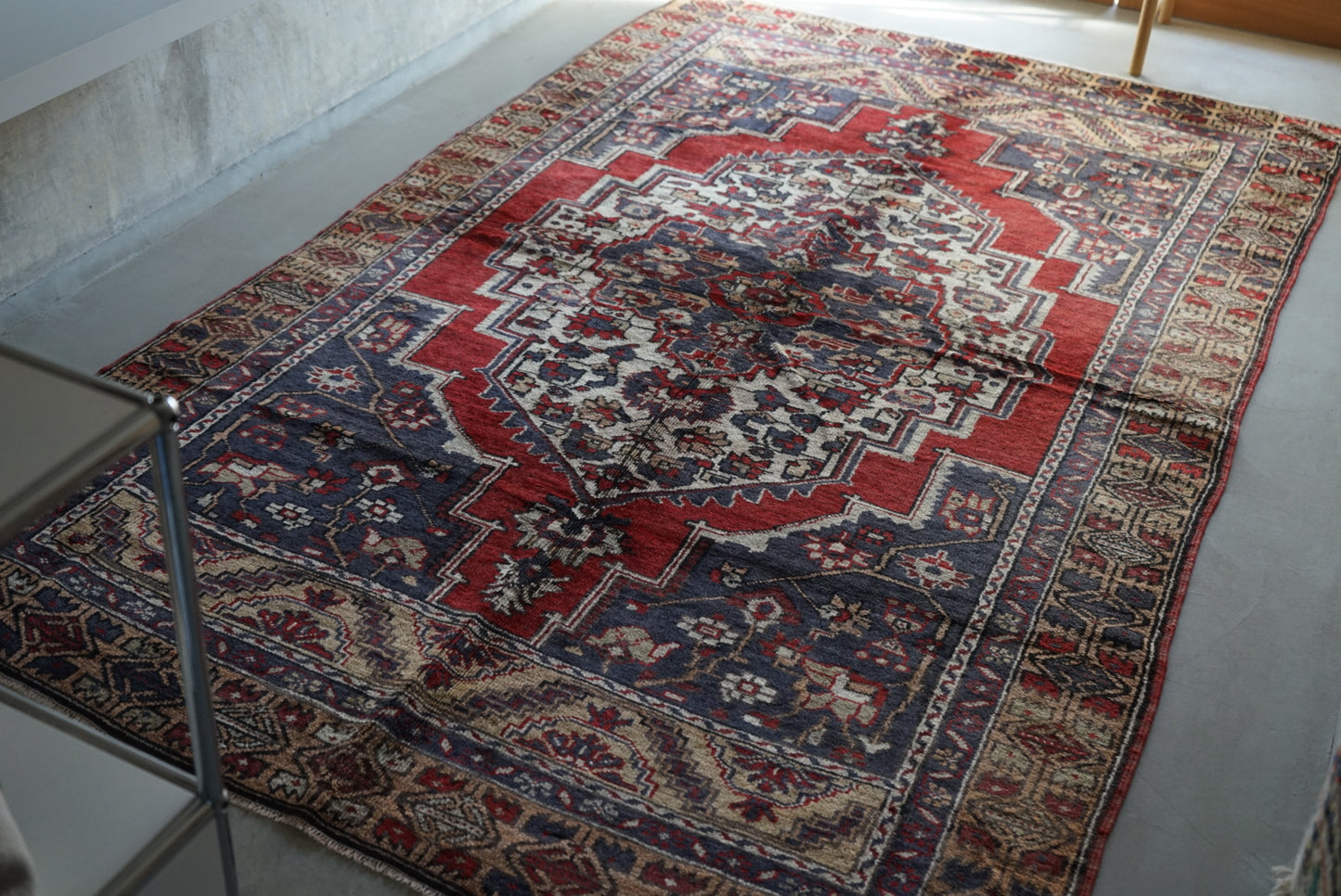 TURKEY OLD KONYA TASPINAR 1950-1960年代 259 × 155 cm