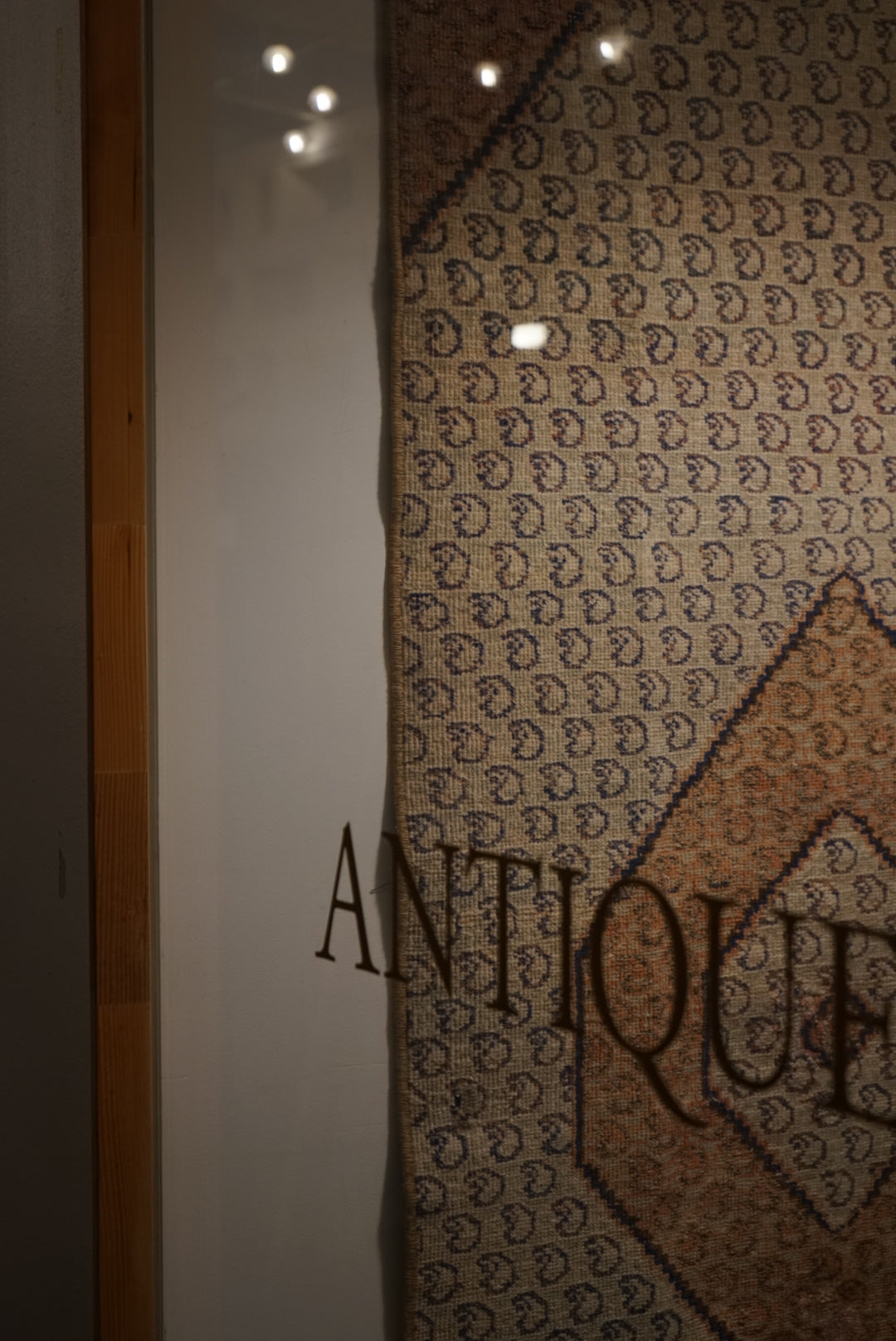 Türkiye Old Oushak Beige Runner 1970年代 169 × 73 cm No.TR25253