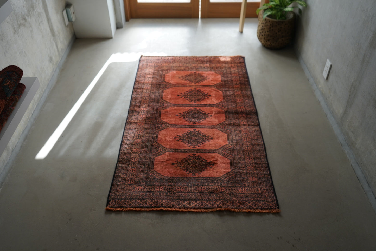 AFGHANISTAN OLD TURKMEN 1940年代 152 × 87.5 cm