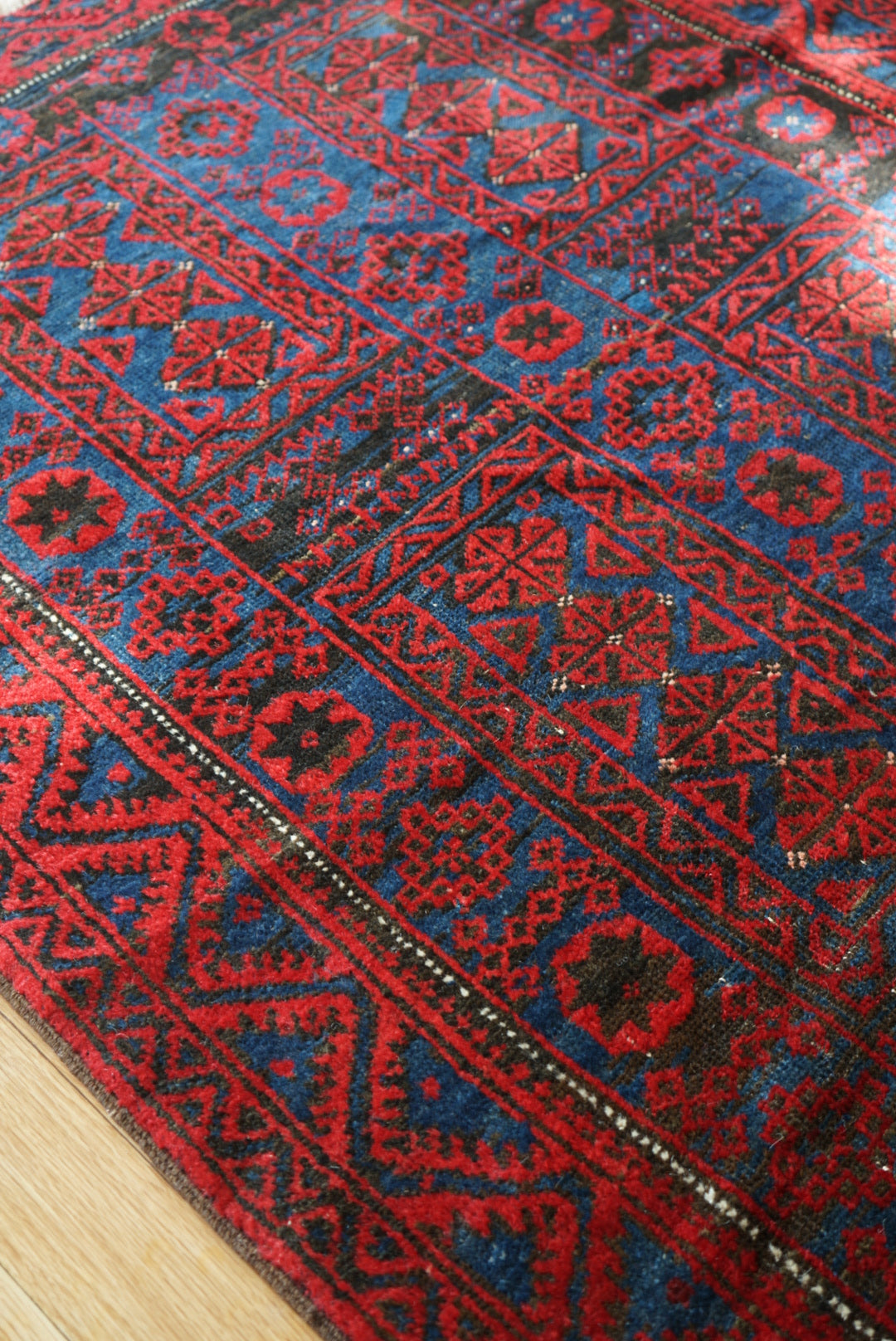 Afghanistan Old Baluch Yaqub Khani 1950年代 198 × 110 cm No.AF2526