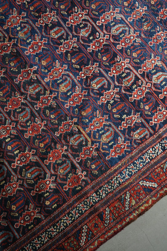 店頭販売 Iran Antique Afshar Boteh Jegheh Bibi Baft IRAN 1770-1790年代 197 × 138 cm