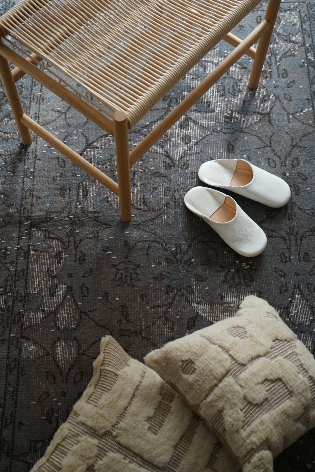 TURKEY OLD CHARCOAL GREY 1970年代 200 × 112 cm No.TR25154